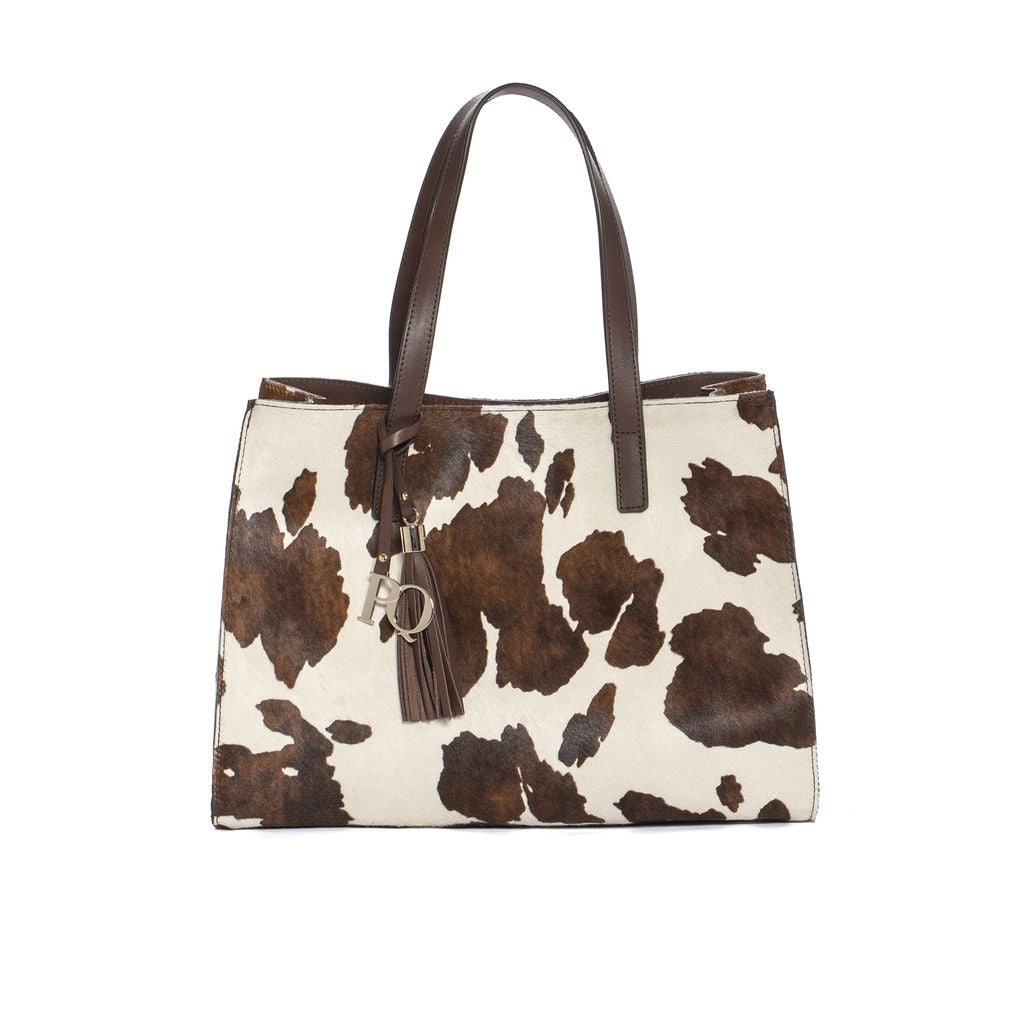 BOLSO DE MANO V225 MUCCA EBANO