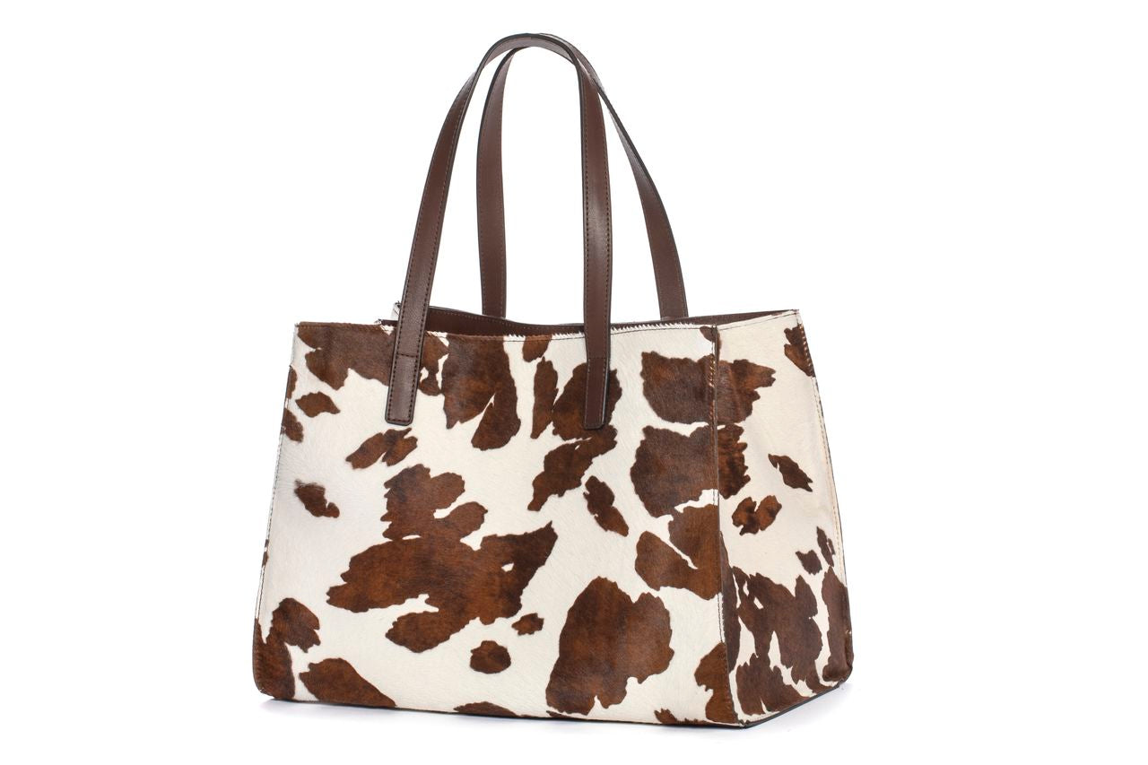 BOLSO DE MANO V225 MUCCA EBANO