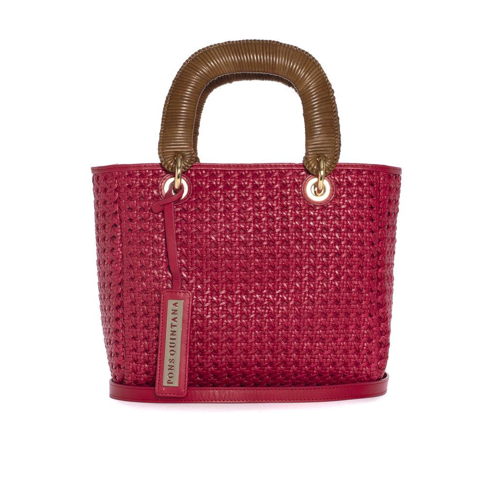 BOLSO DE MANO MINI V247 RUBI