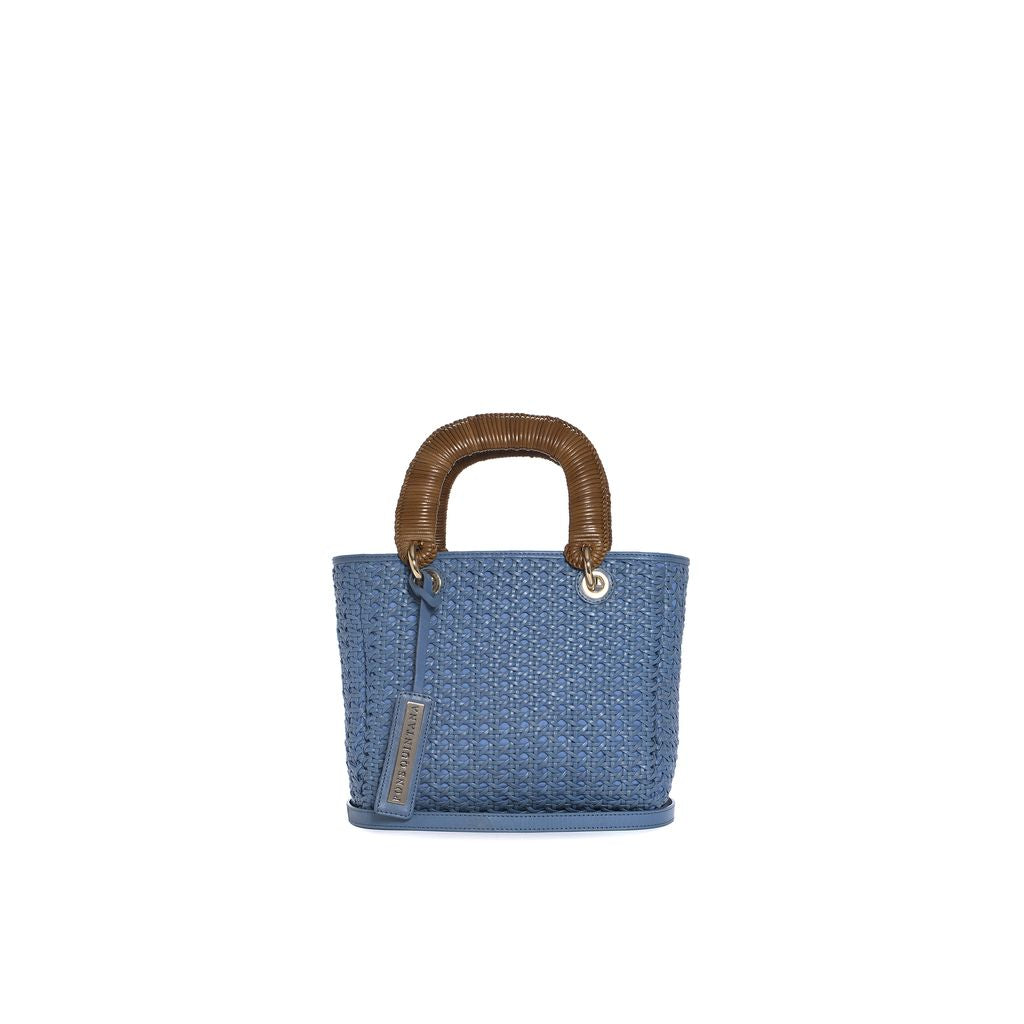 BOLSO DE MANO MINI V247 JEANS