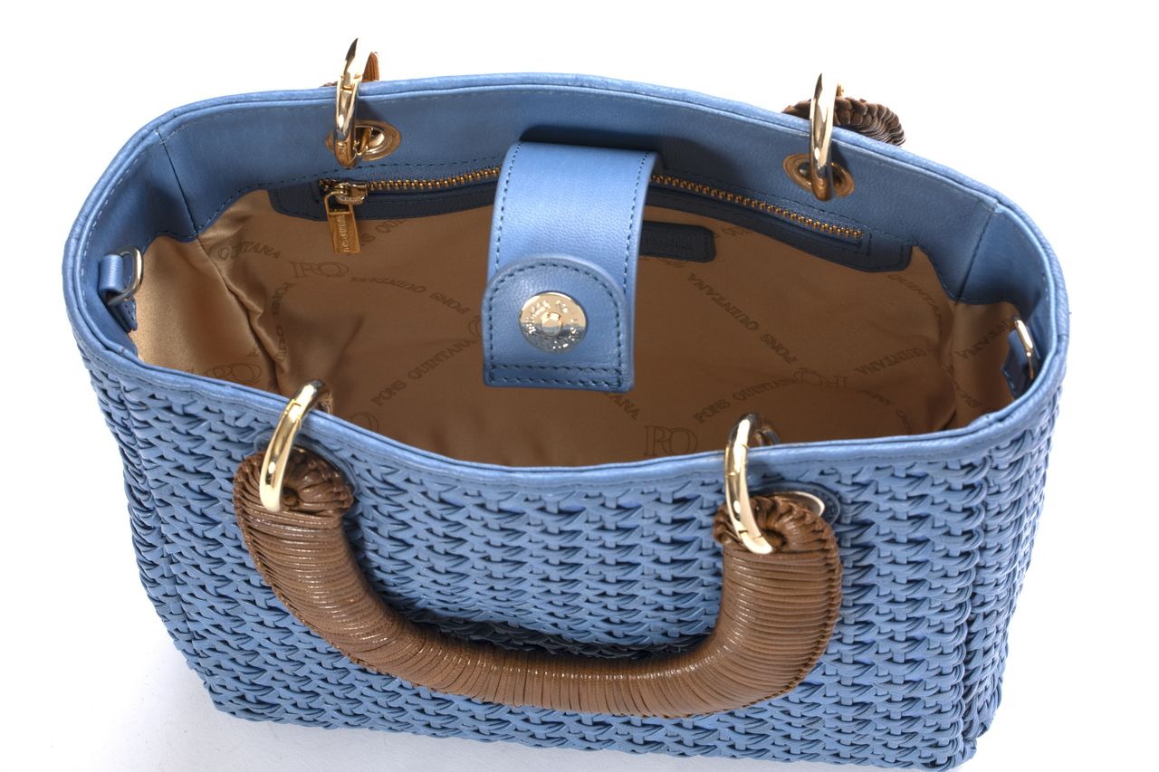 BOLSO DE MANO MINI V247 JEANS