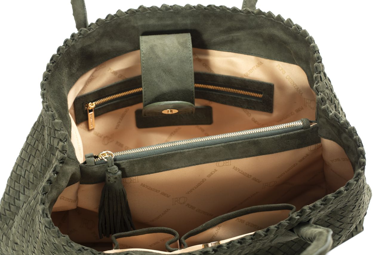 BOLSO DE MANO V631 MUSGO