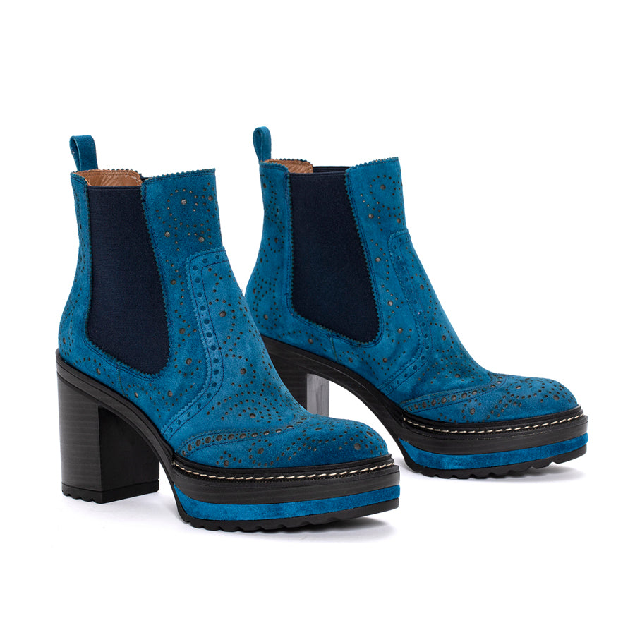 BOTIN TACON OLIVIA VELOUR ROYAL