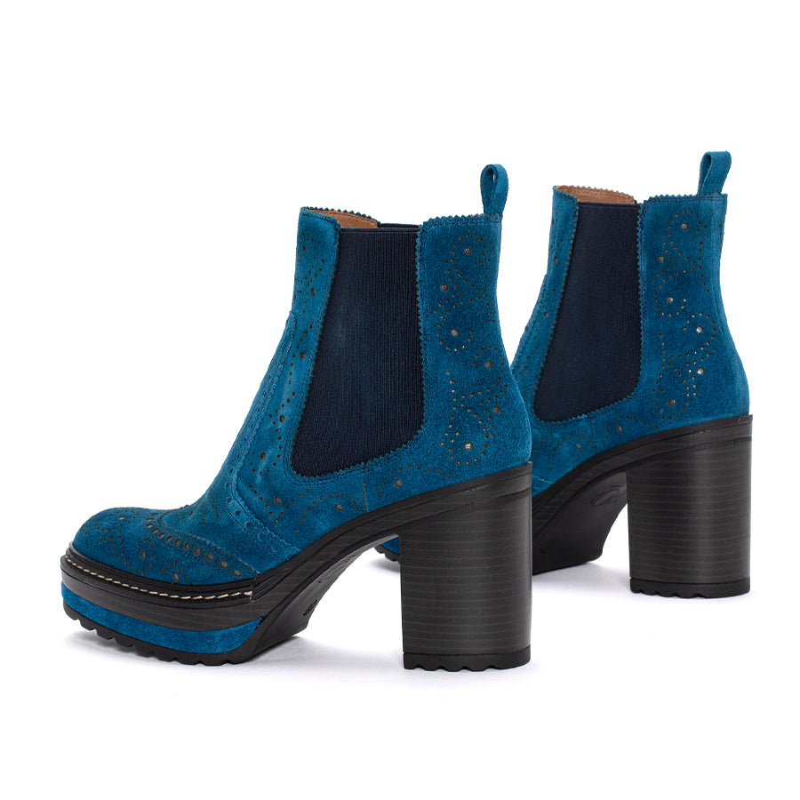 BOTIN TACON OLIVIA VELOUR ROYAL