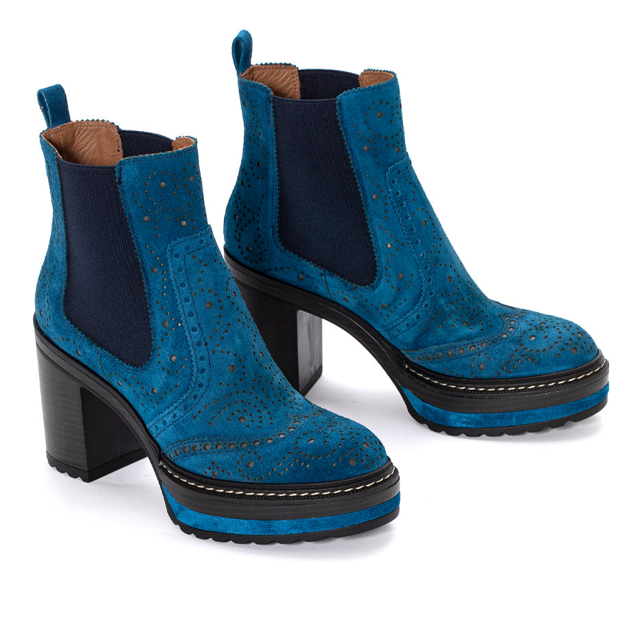 BOTIN TACON OLIVIA VELOUR ROYAL