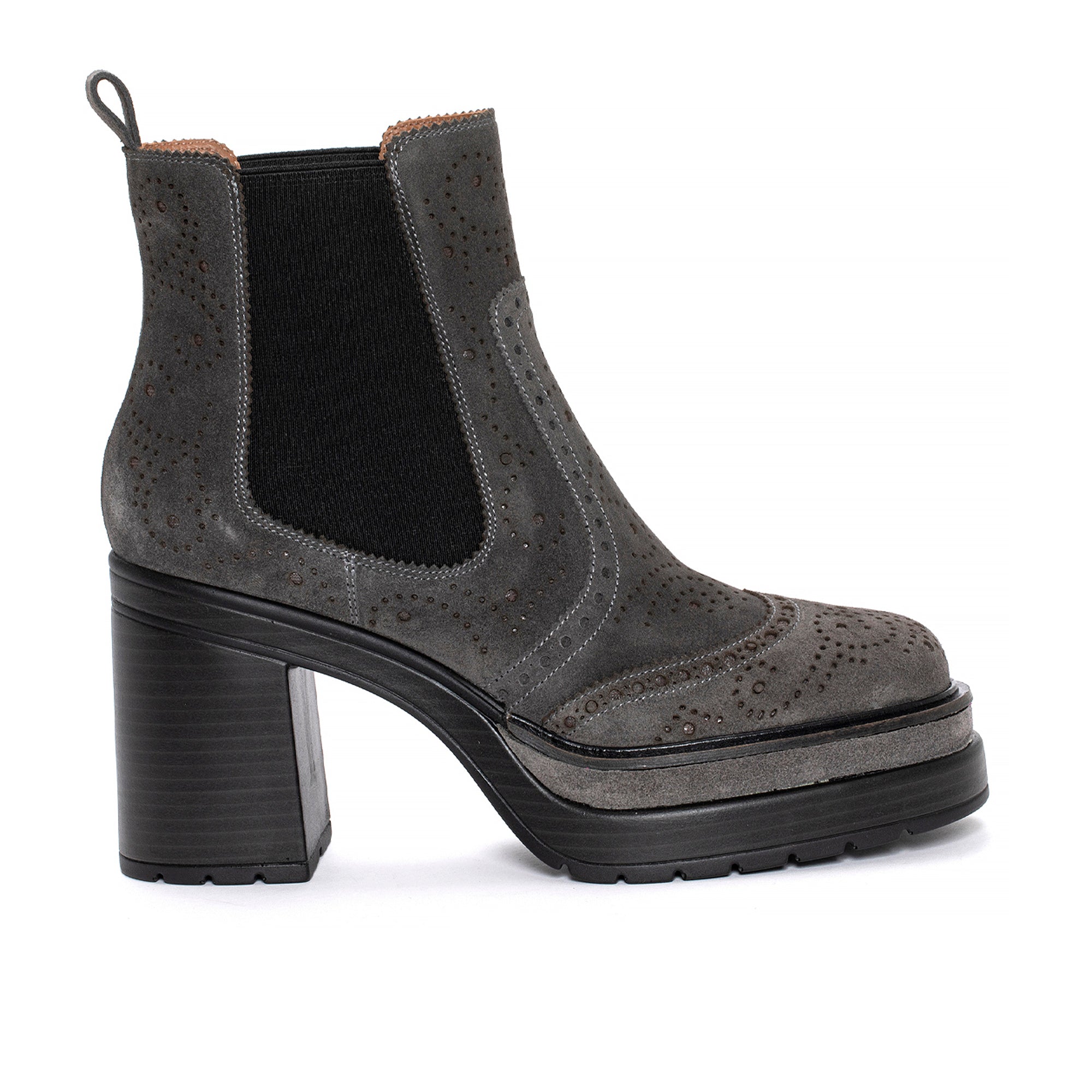 BOTIN TACON OFELIA VELOUR PELTRO