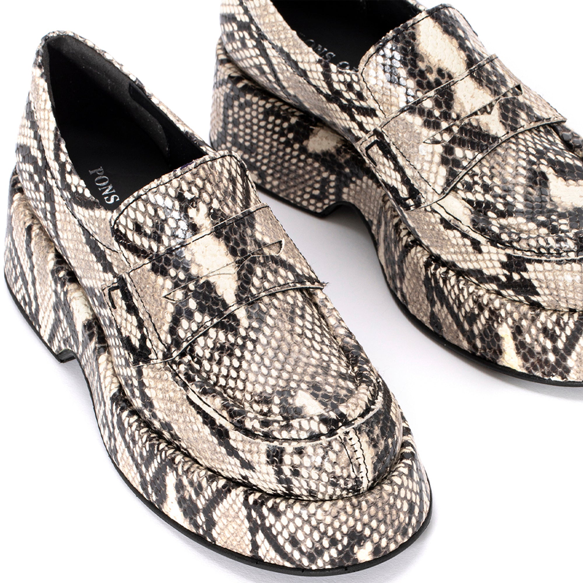 MOCASIN PLATAFORMA FLIPER PYTON ROCCIA