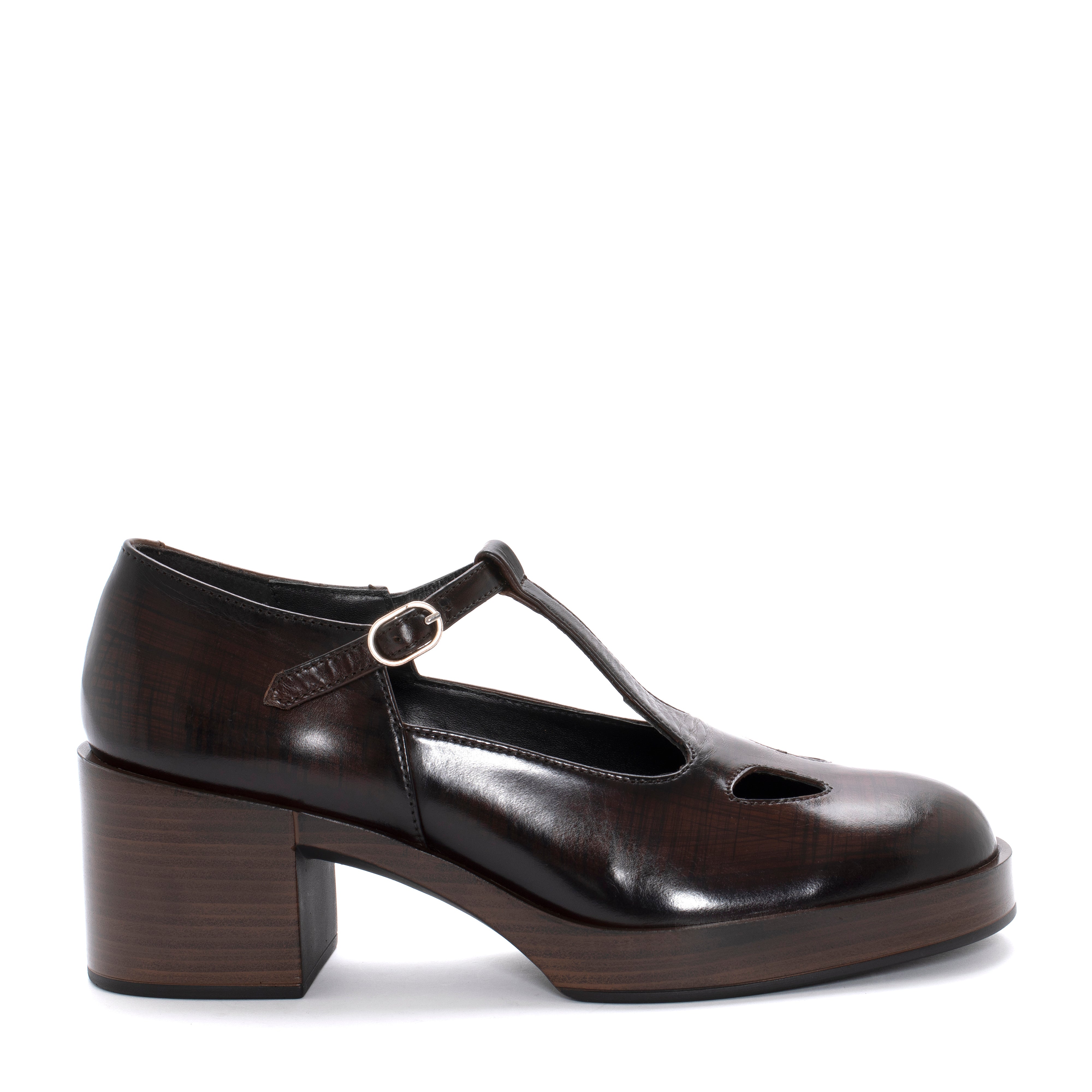 ZAPATO TACON CRISTIN NEPAL EBANO