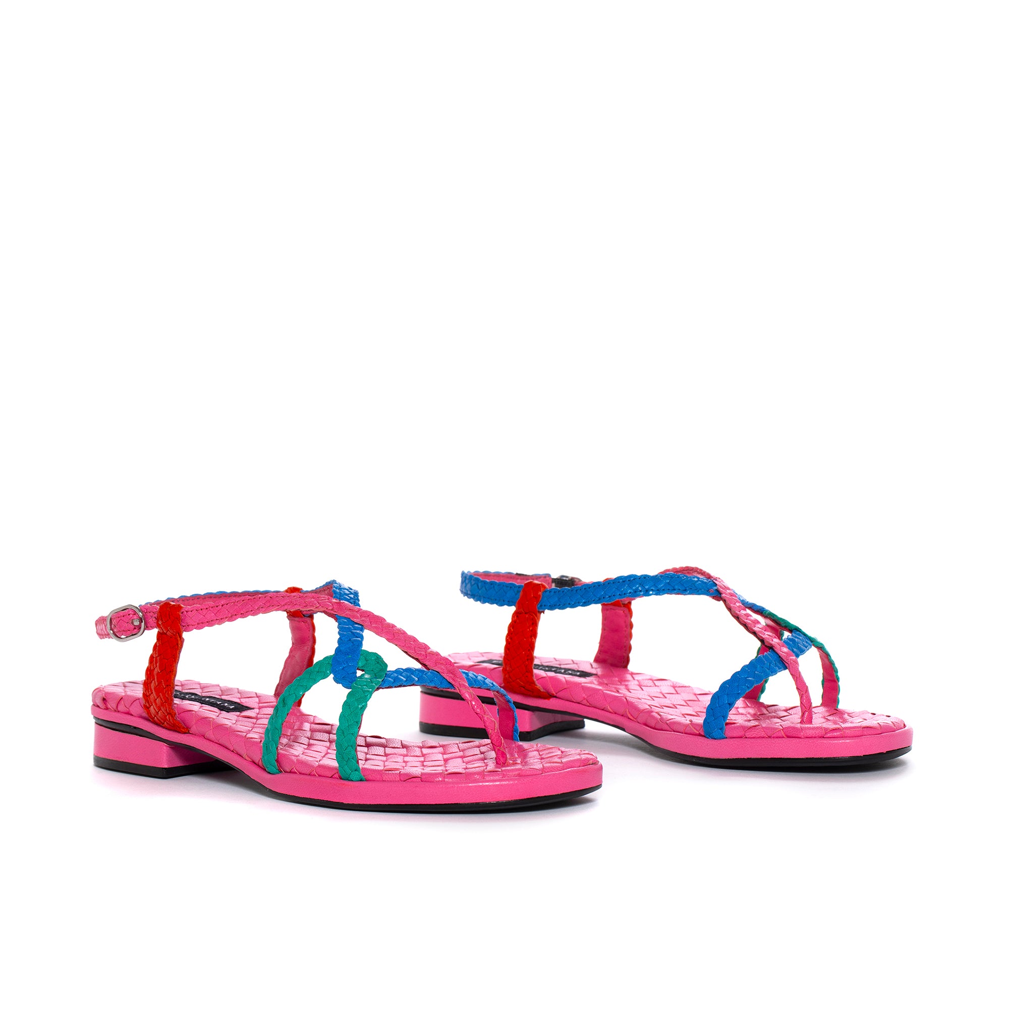 SANDALIA PLANA DIANA WET FRESA RETXA V-216