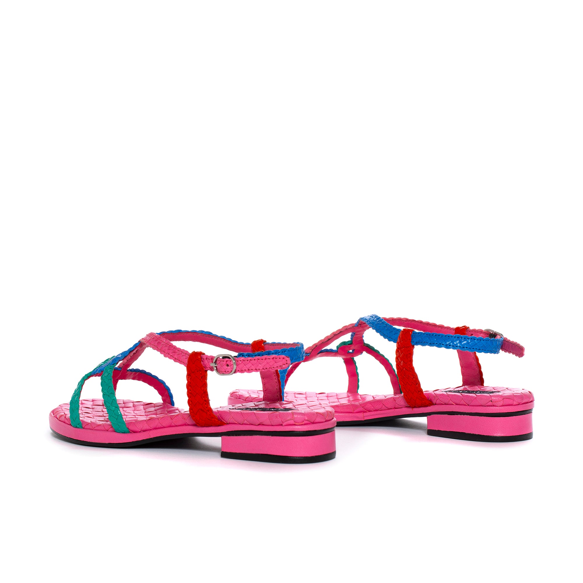 SANDALIA PLANA DIANA WET FRESA RETXA V-216