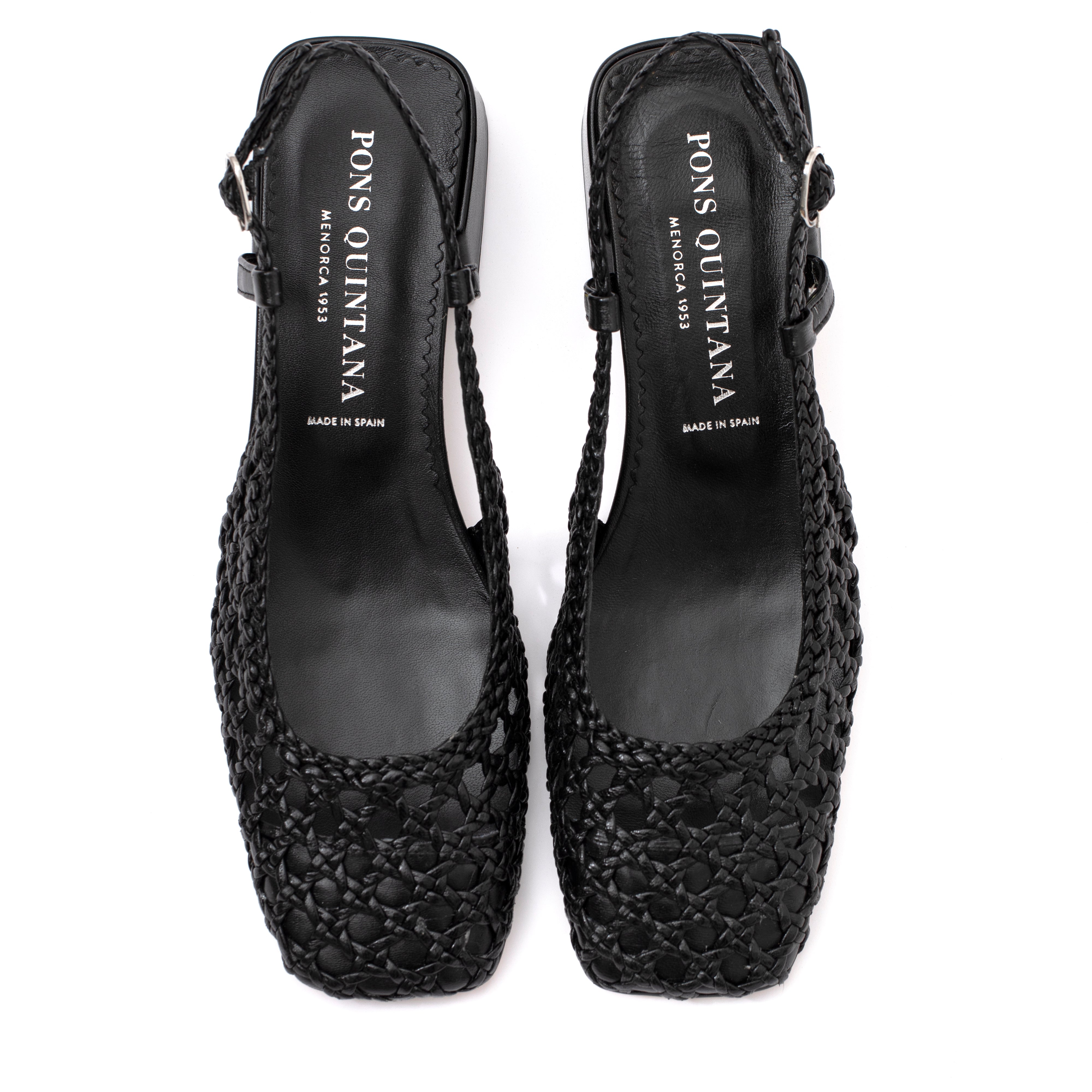 SANDALIA TACON TIFANY NEGRO