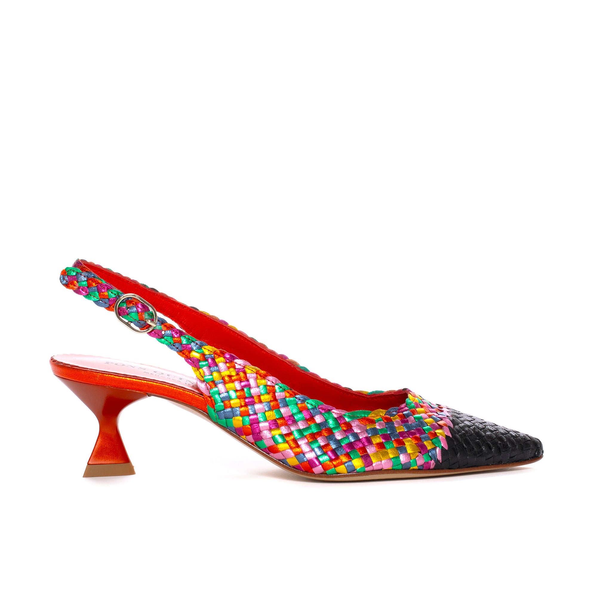 ZAPATO TACON CAROL METAL VBG