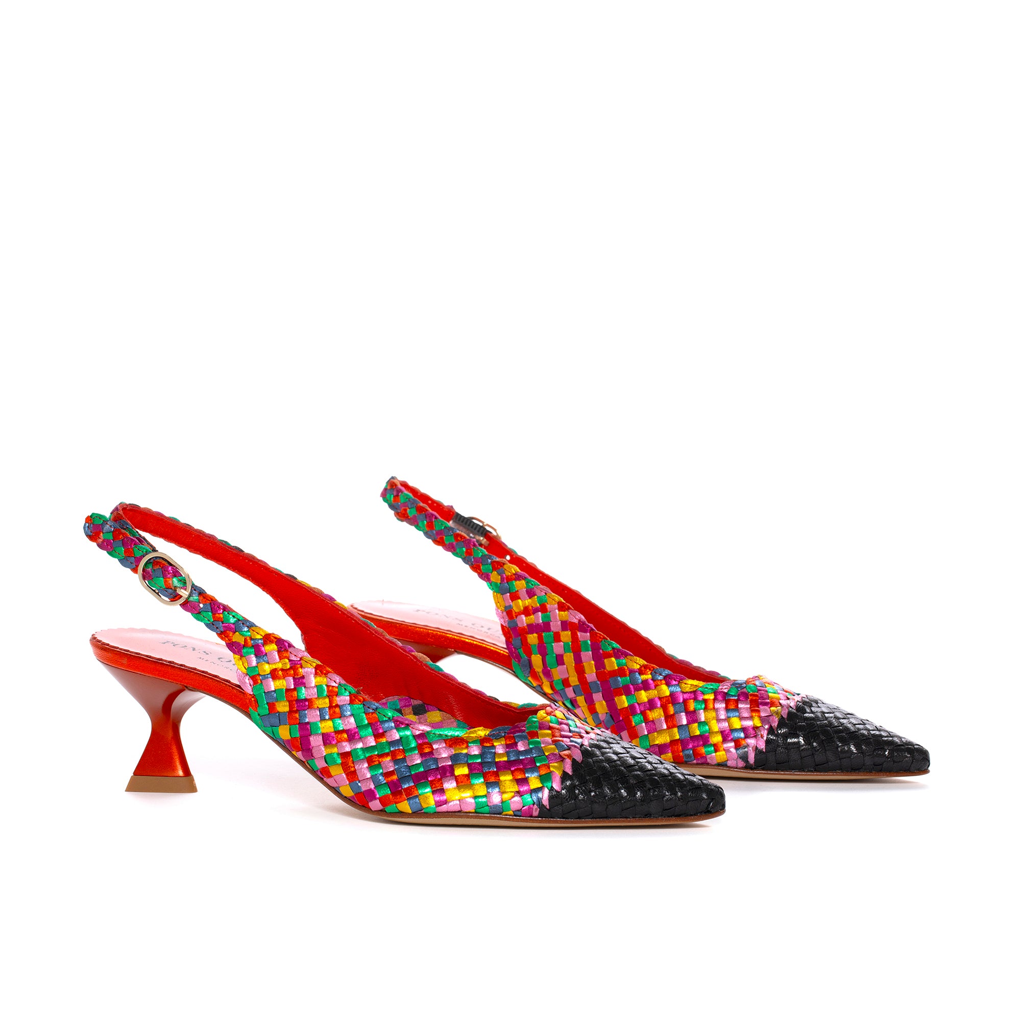 ZAPATO TACON CAROL METAL VBG