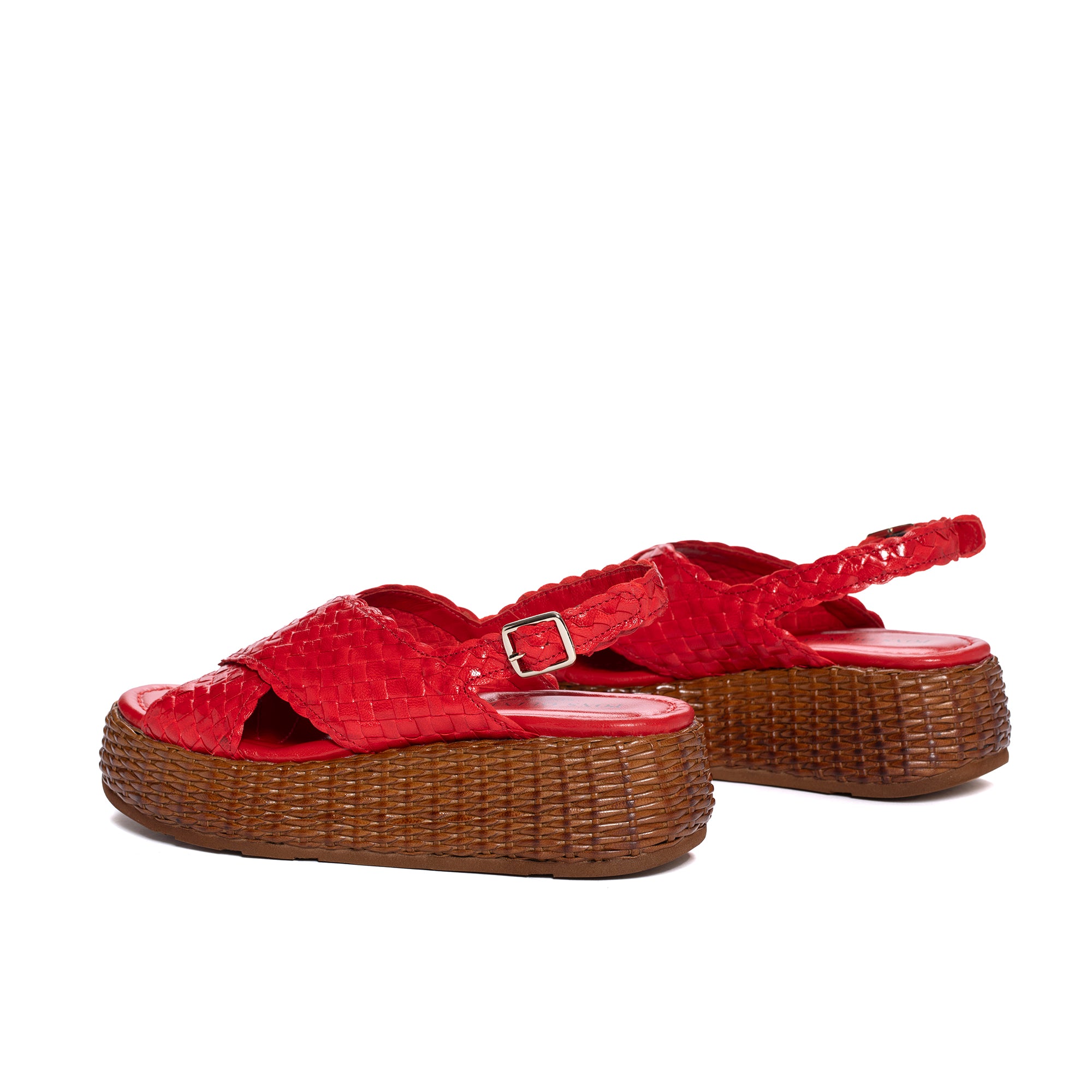 MAUI CHERRY PLATFORM SANDAL