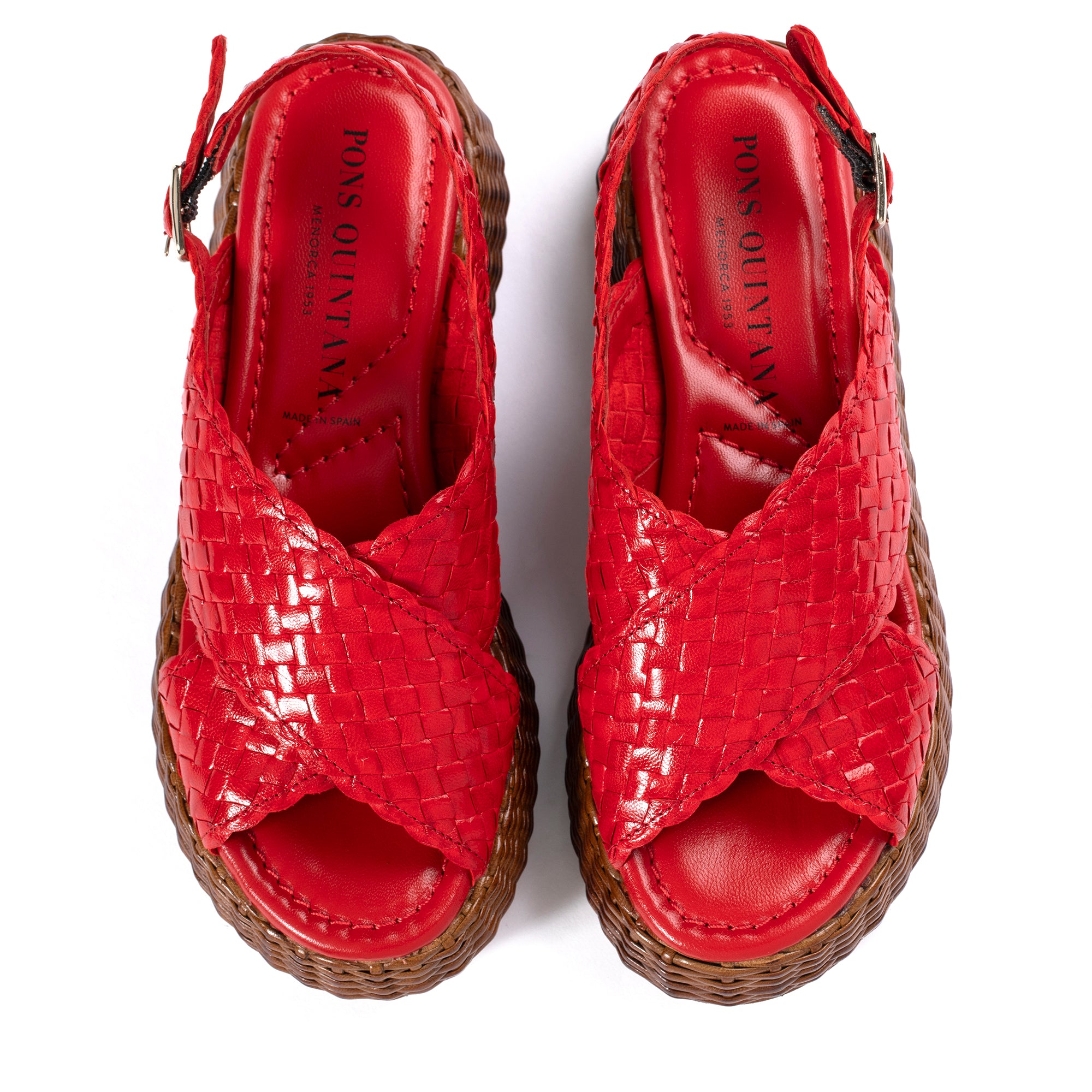 MAUI CHERRY PLATFORM SANDAL