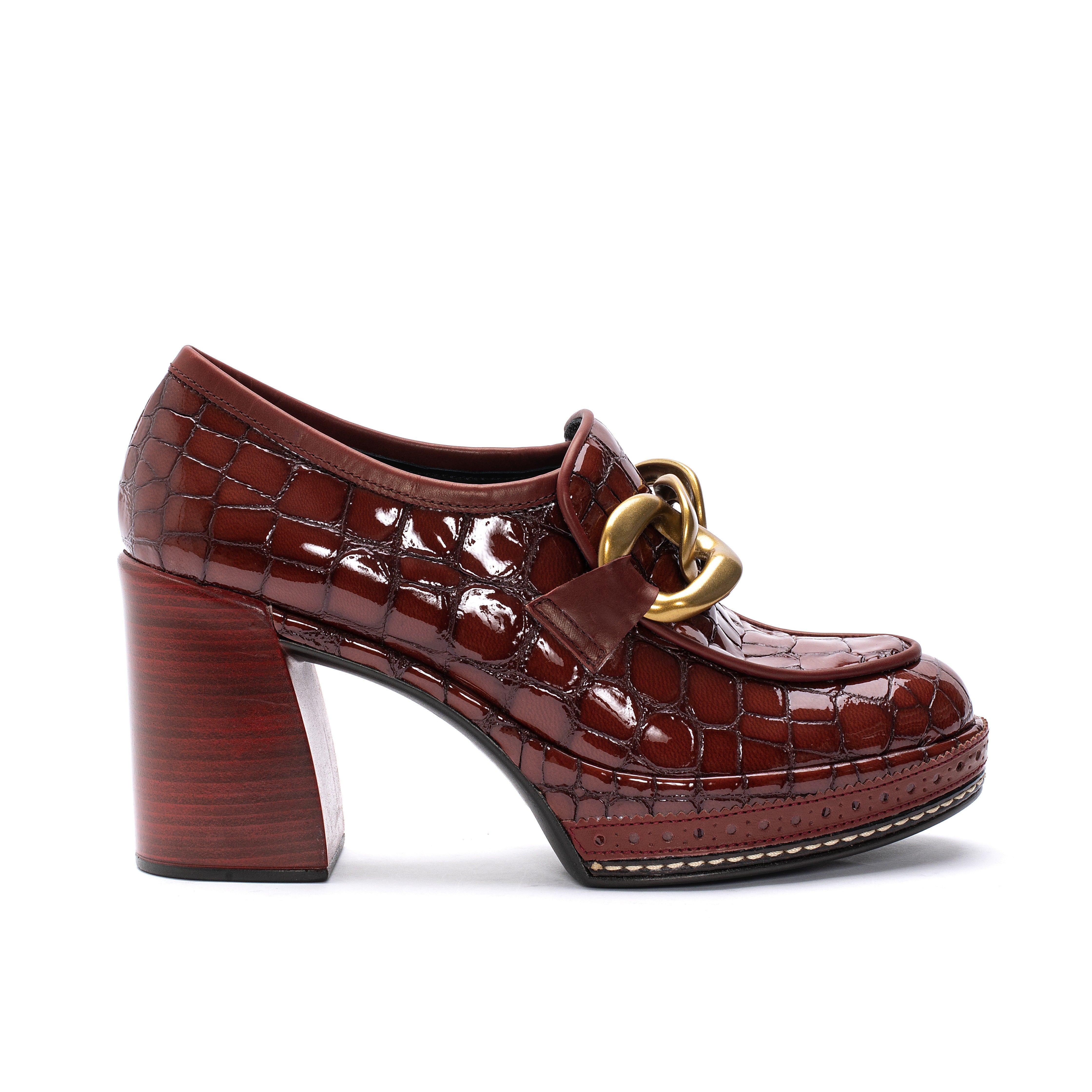 ZAPATO TACON AMELIA ZAMBIA COGNAC