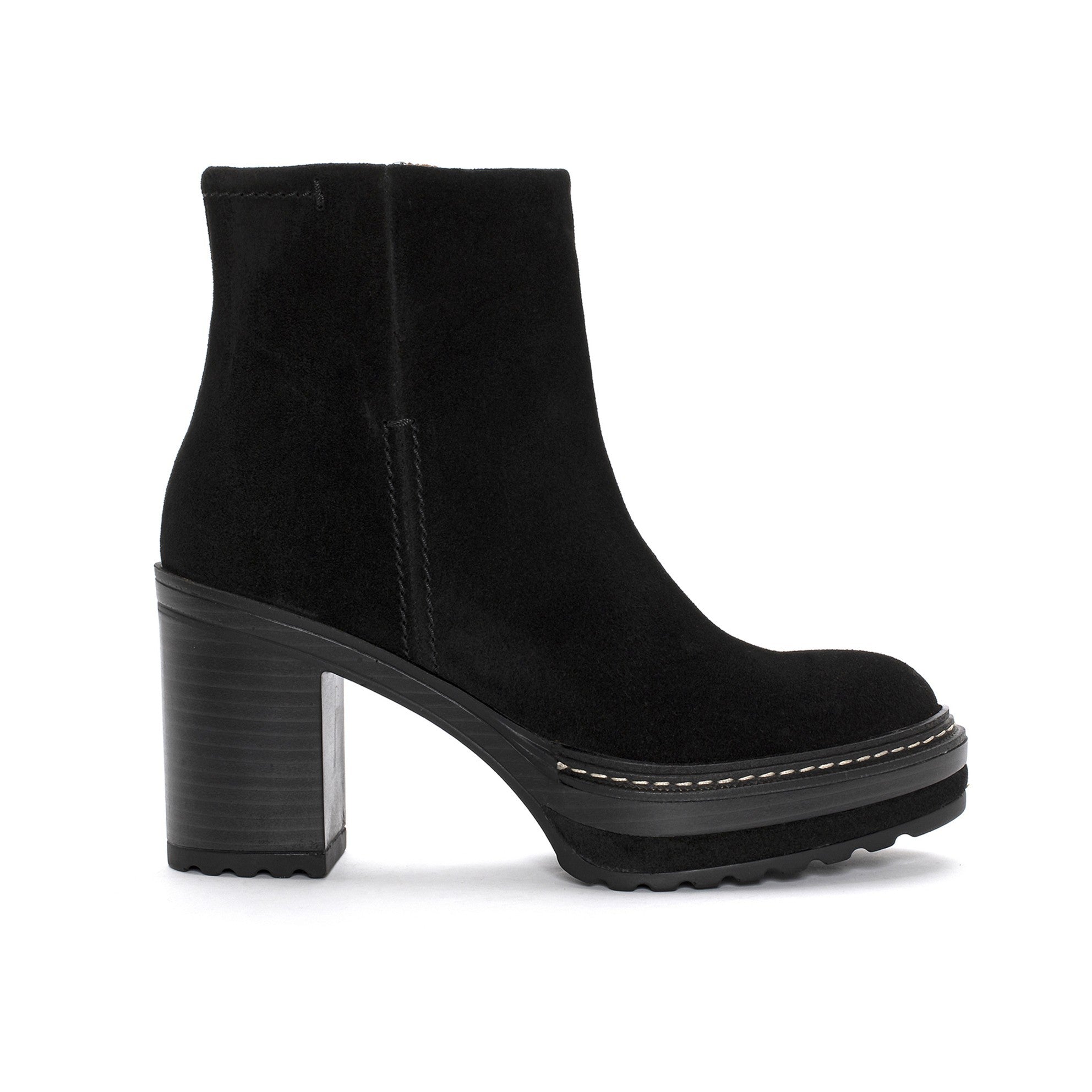 BOTIN TACON OLIVIA VELOUR NEGRO