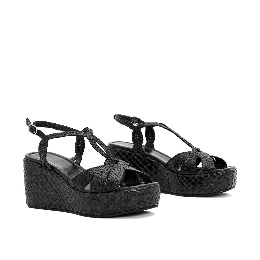 SANDALIA PLATAFORMA ANKARA NEGRO