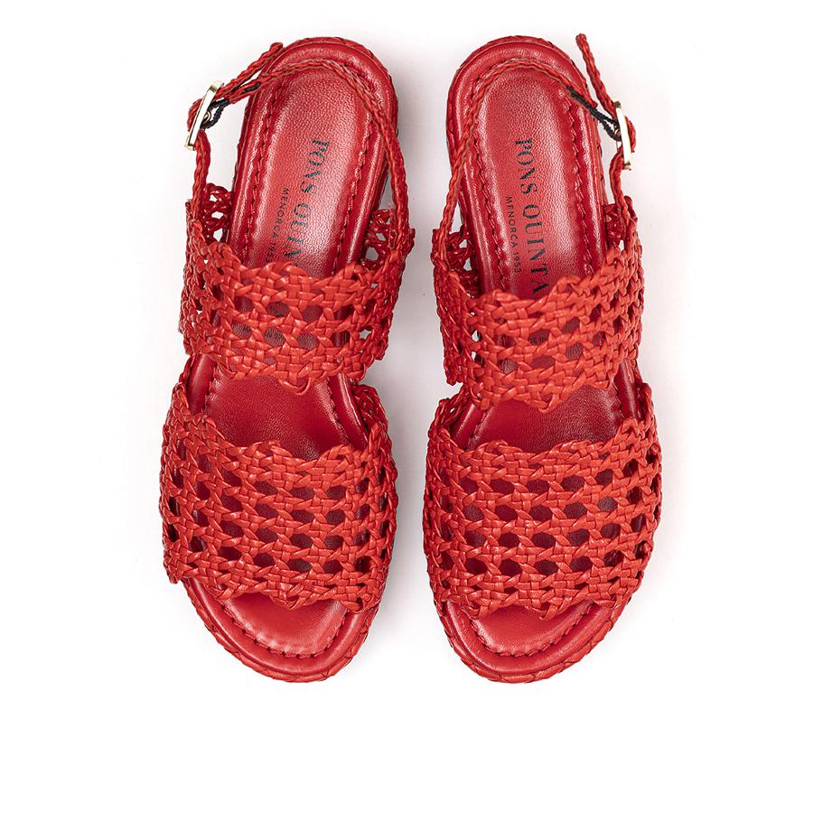 SANDALIA PLATAFORMA FORLI CEREZA