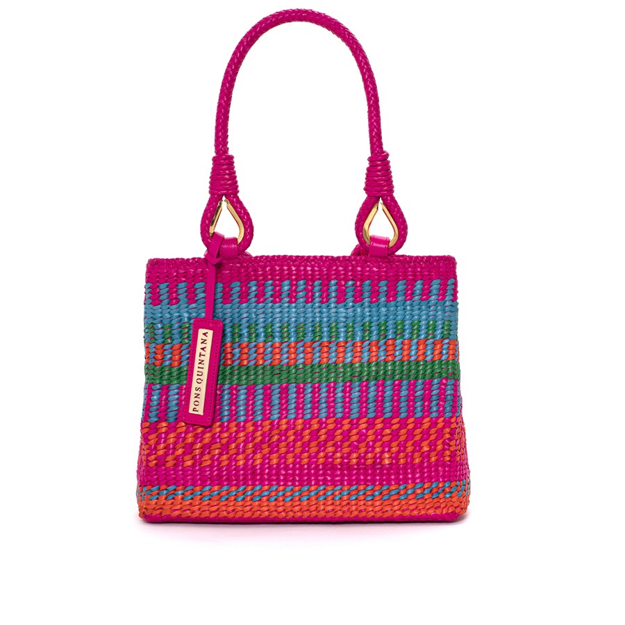 BOLSO DE MANO V128 TRENZADO R153