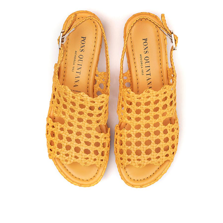 SANDALIA PLATAFORMA FORLI WET MANGO