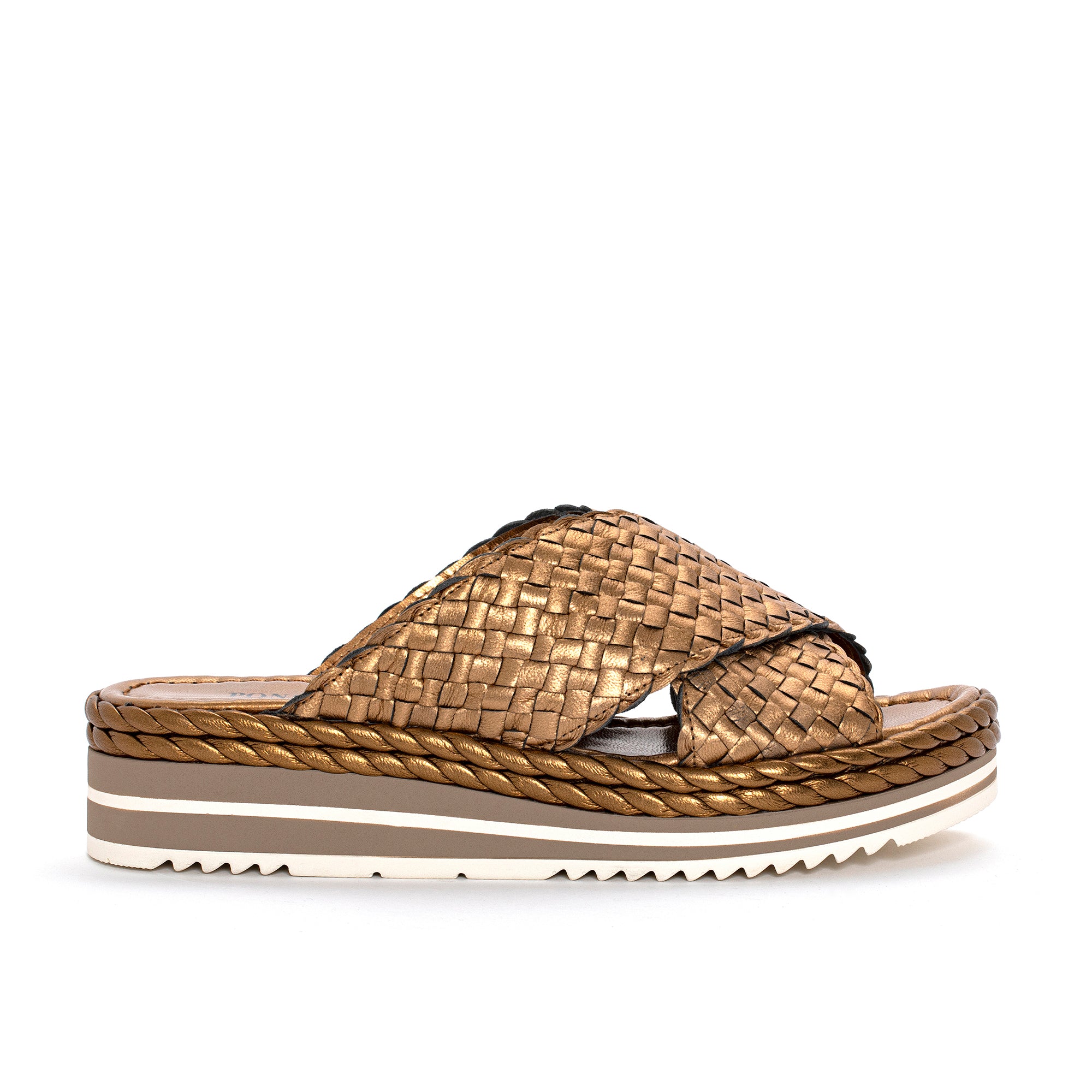 SANDÀLIA PLATAFORMA MILAN METALL OASSI