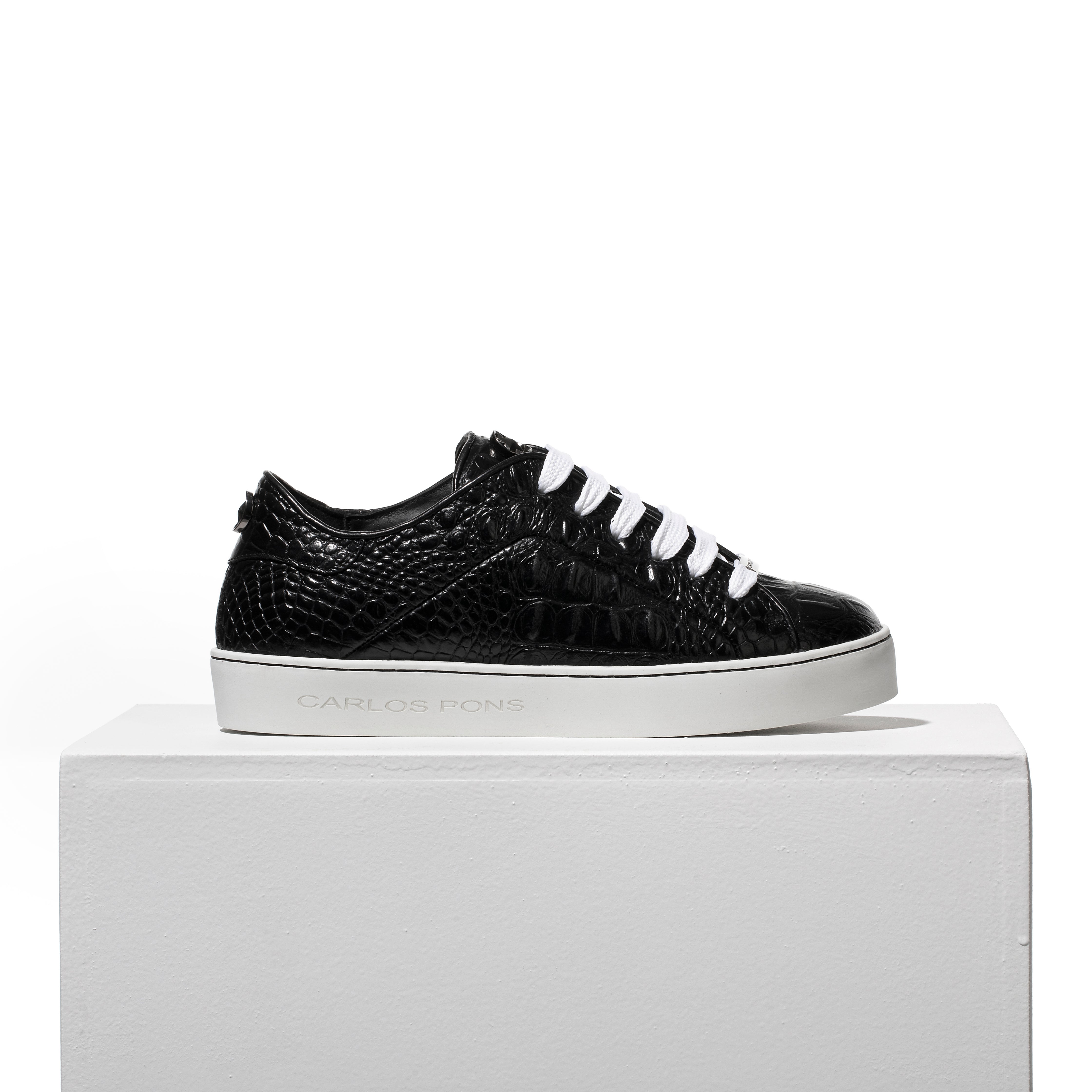 SNEAKER JADE CAIMAN NEGRO