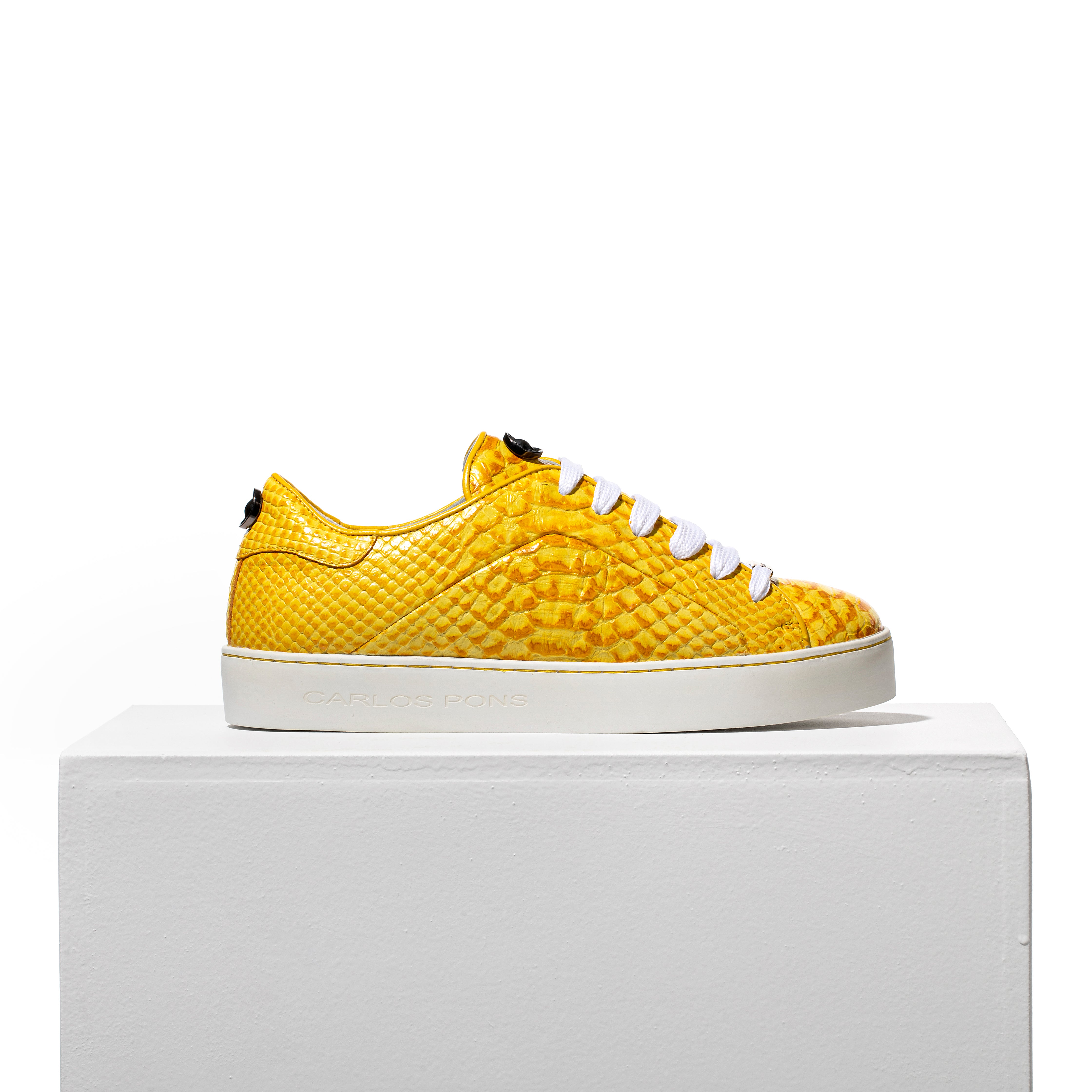 SNEAKER JADE PYTON AMARILLO
