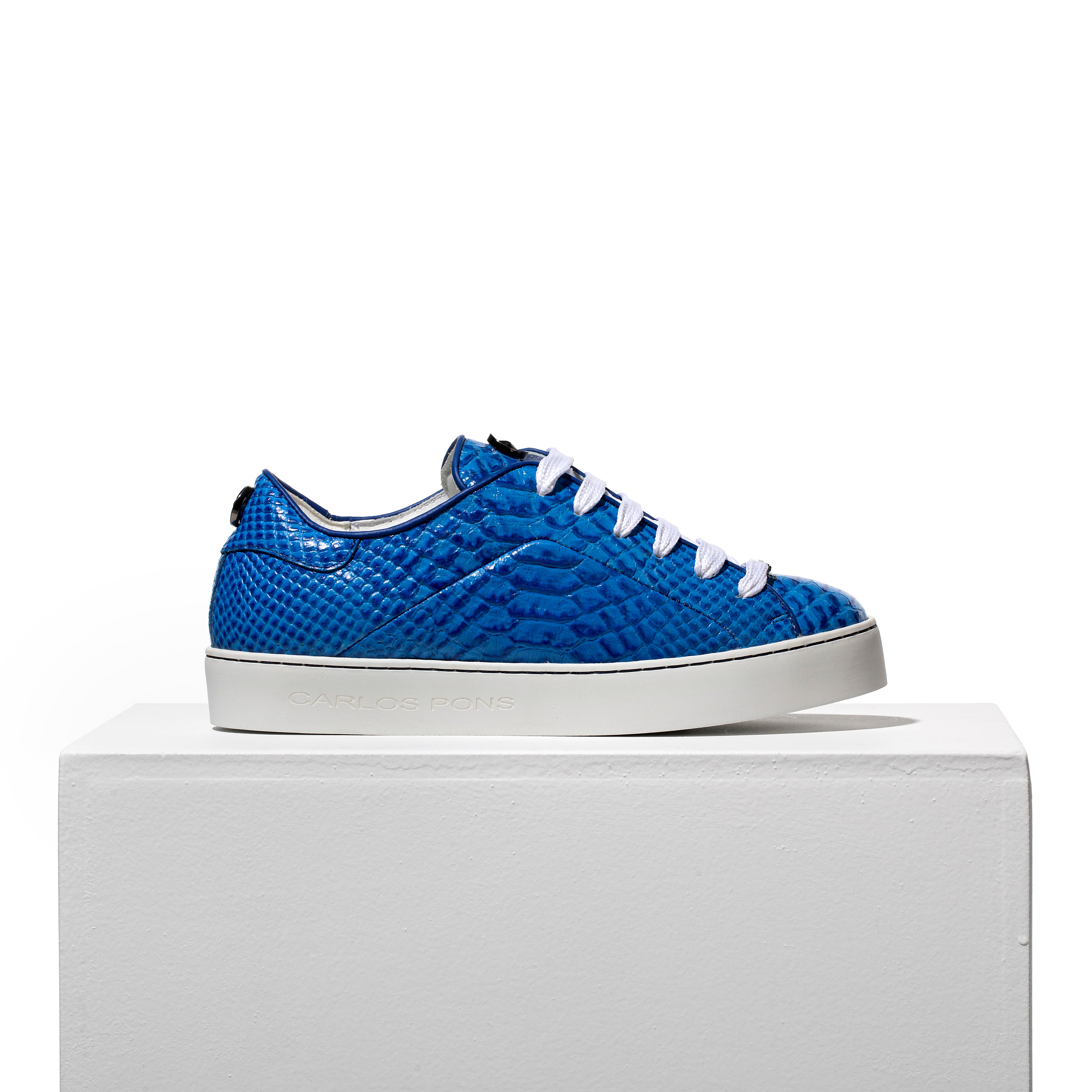 SNEAKER JADE PYTON AZUL