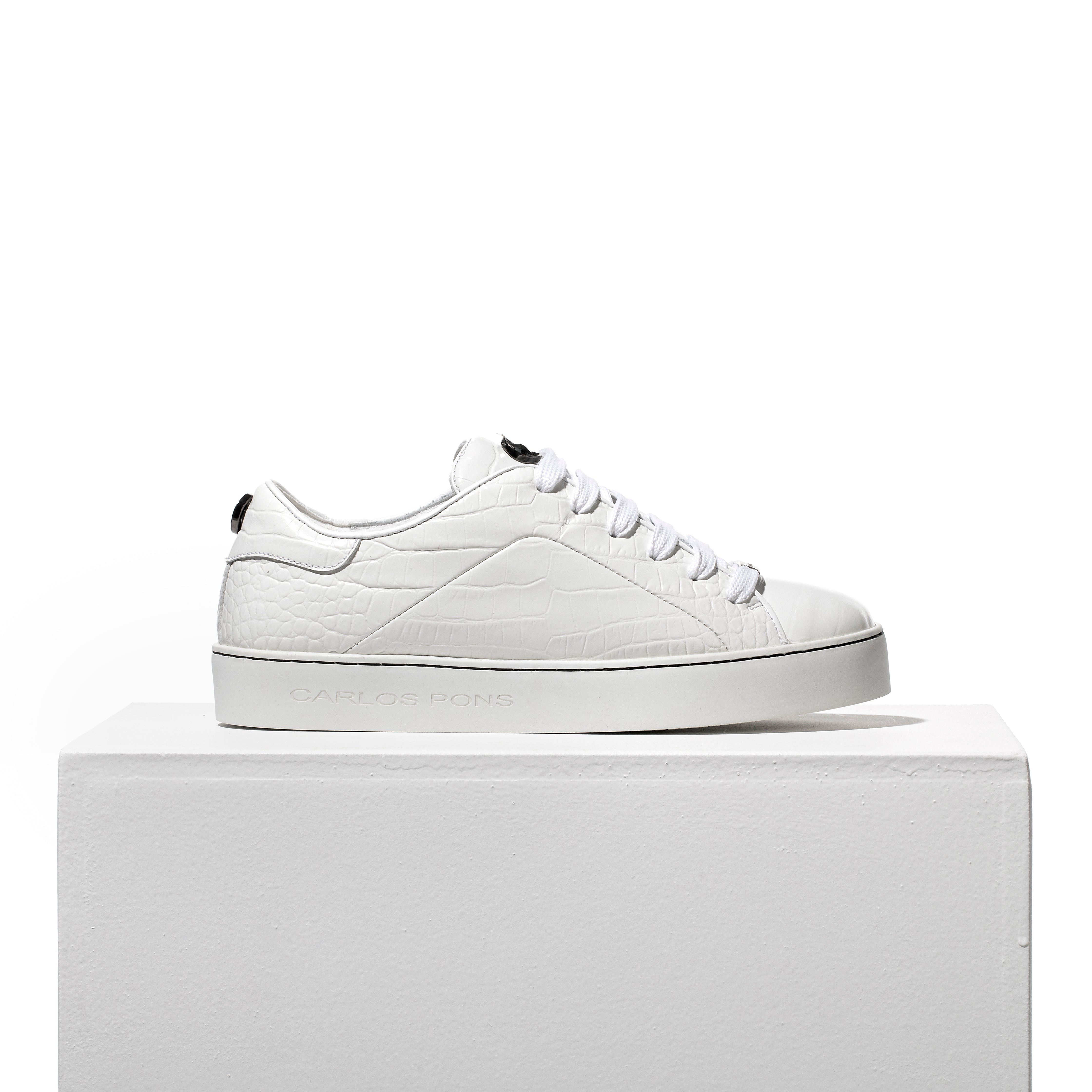 SNEAKER JADE COCCO BLANCO
