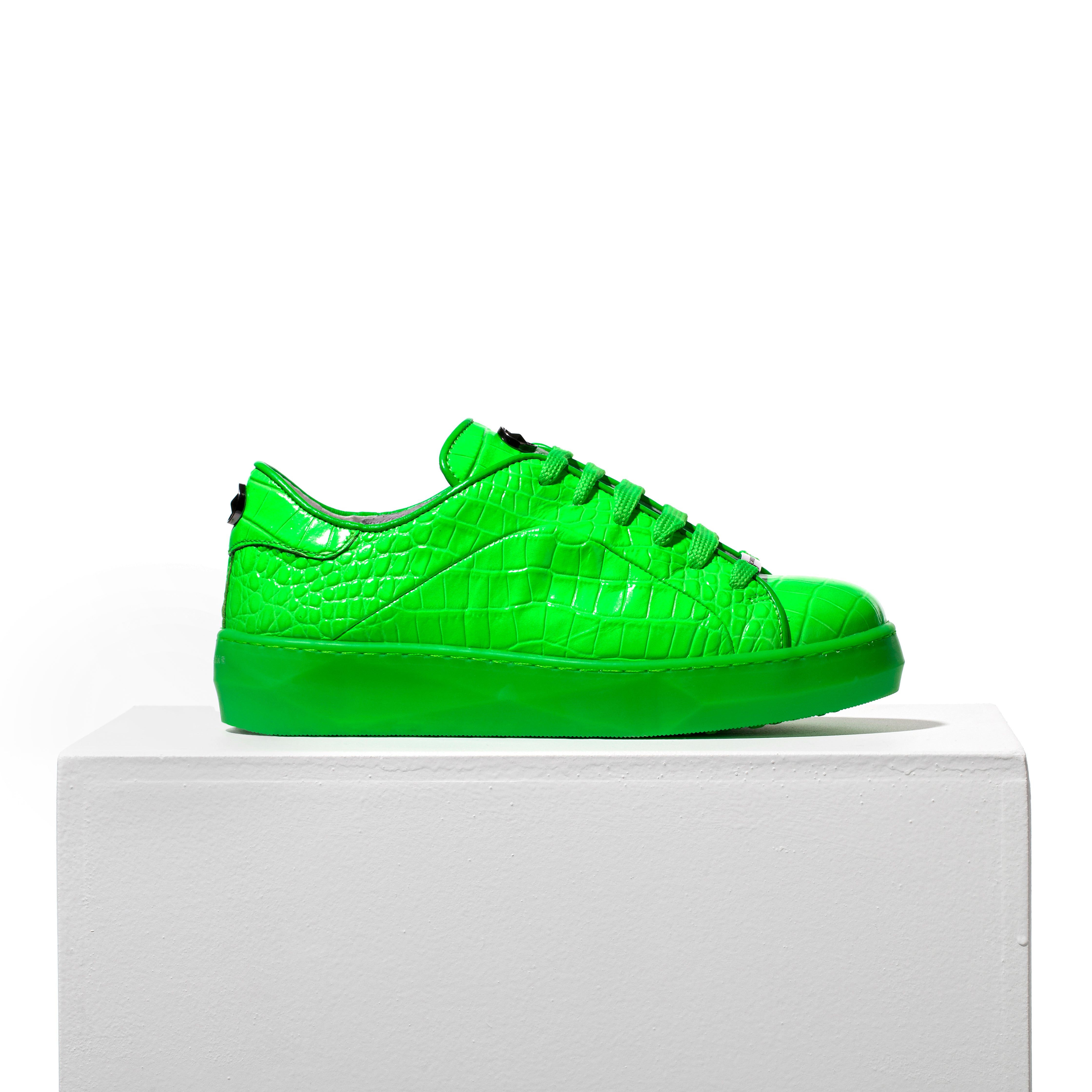 SNEAKER NACAR VERDE FLUOR