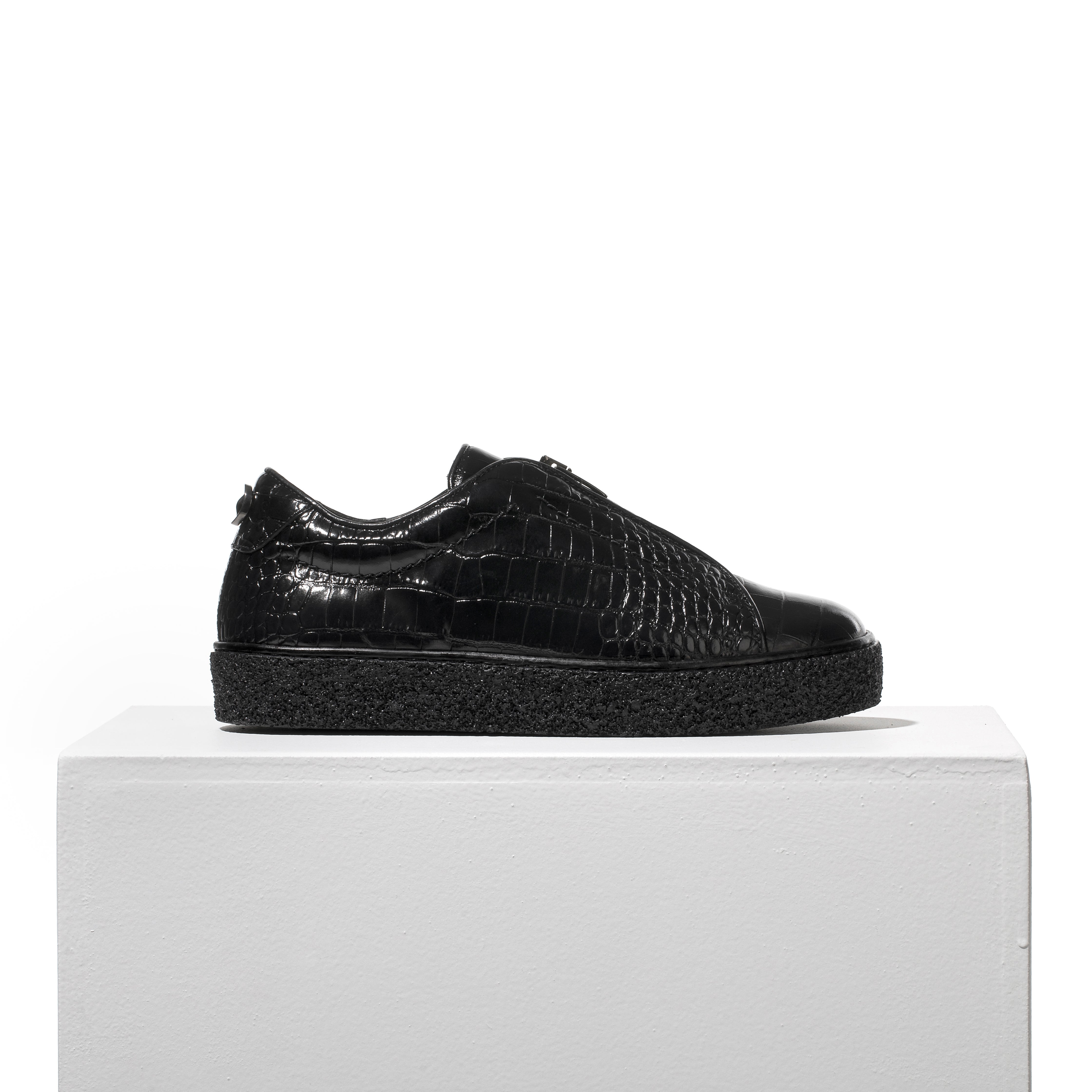 SNEAKER ONIX COCCO NEGRO