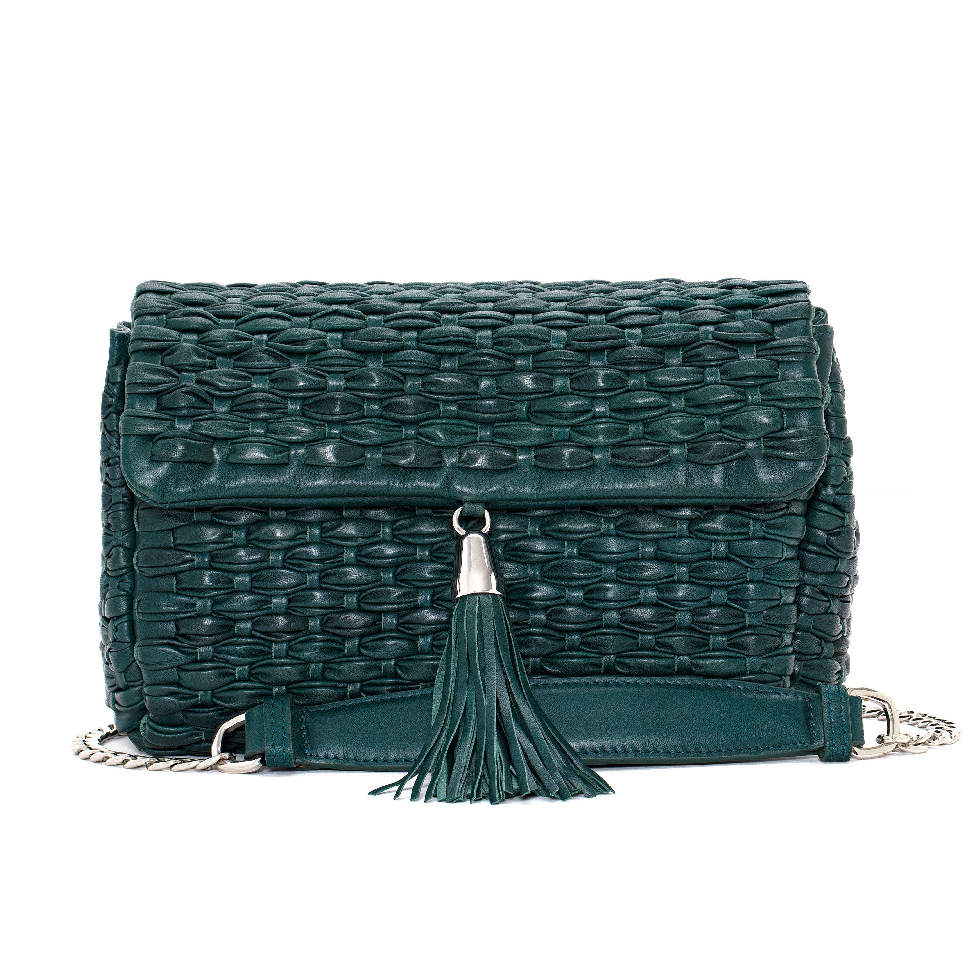 BANDOLERA V122 TRENZADO PETROLEO