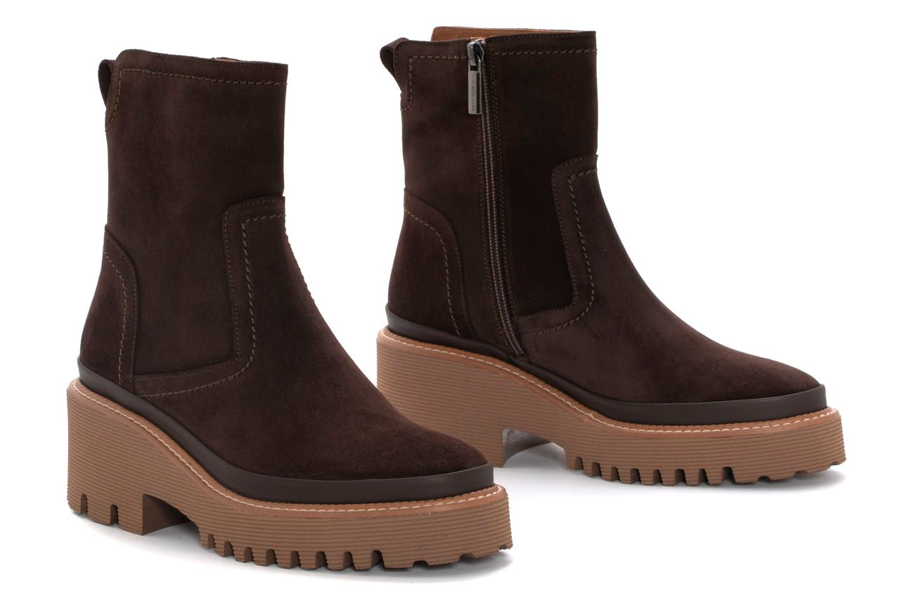 BOTIN PLATAFORMA CARMEN VELOUR EXPRESS