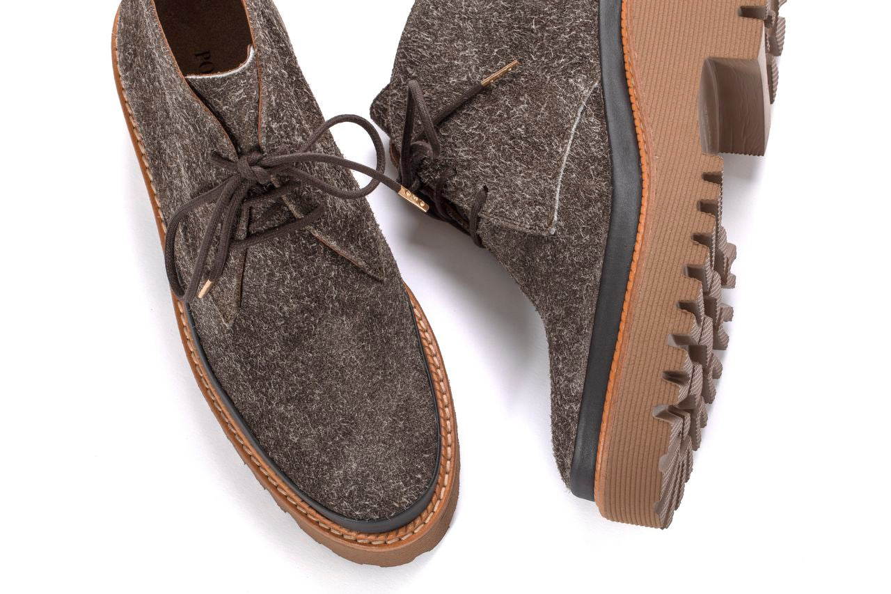 BOTIN PLATAFORMA CARMEN PELUCHE EXPRESS