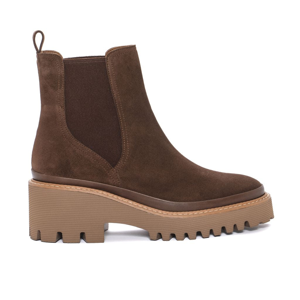 BOTIN PLATAFORMA CARMEN VELOUR EBANO