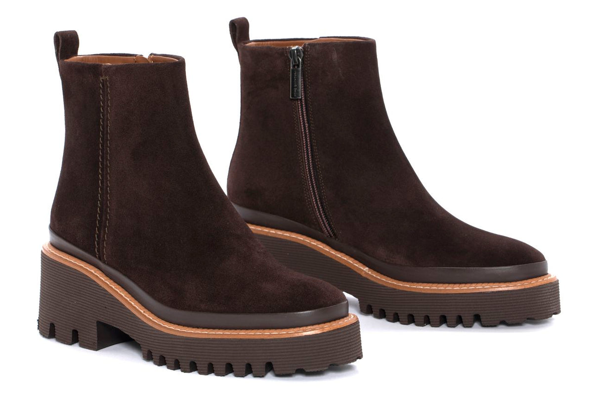 BOTIN PLATAFORMA CARMEN VELOUR EXPRESS