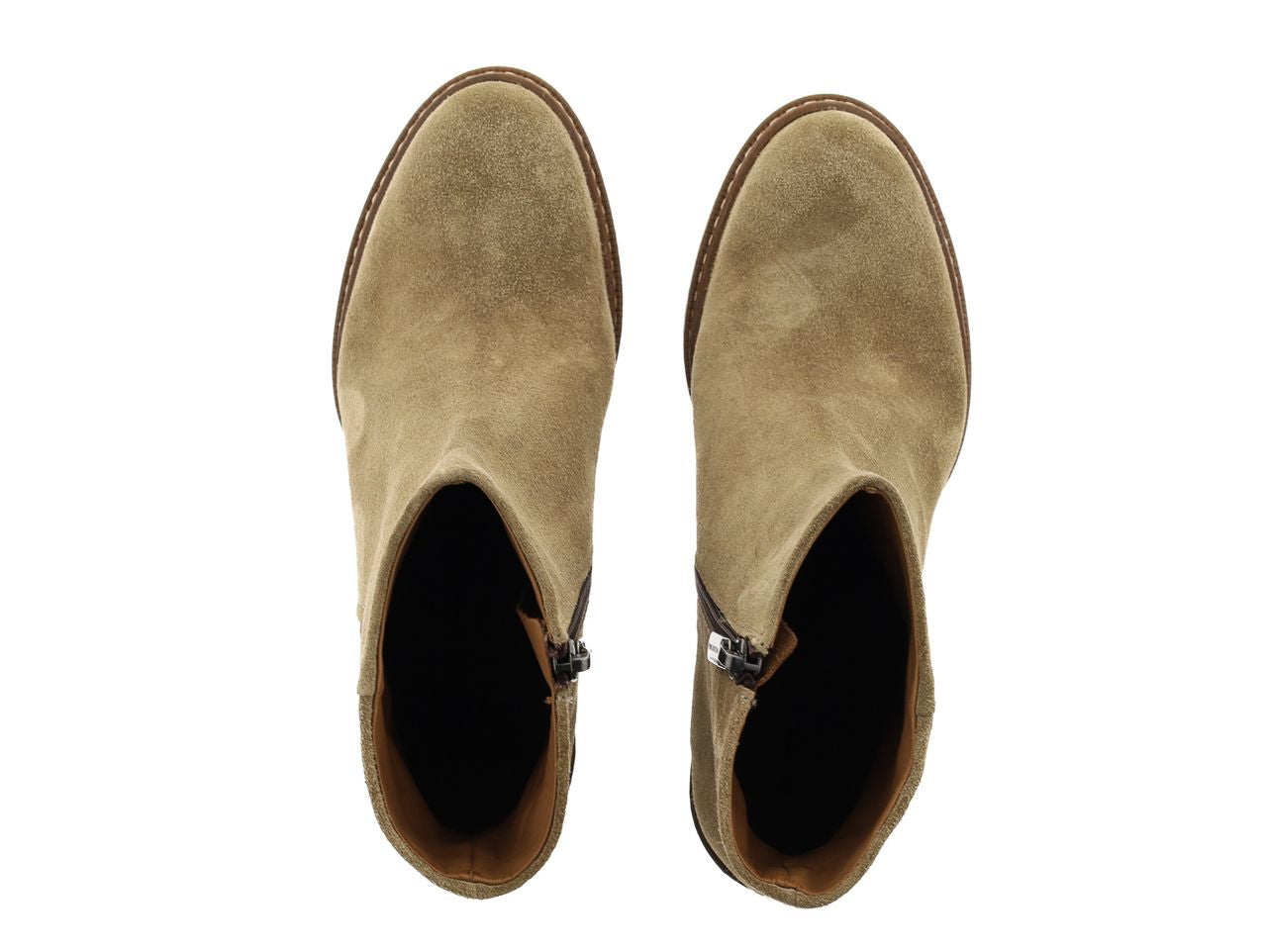 BOTIN TACON OLIVIA VELOUR TAUPE