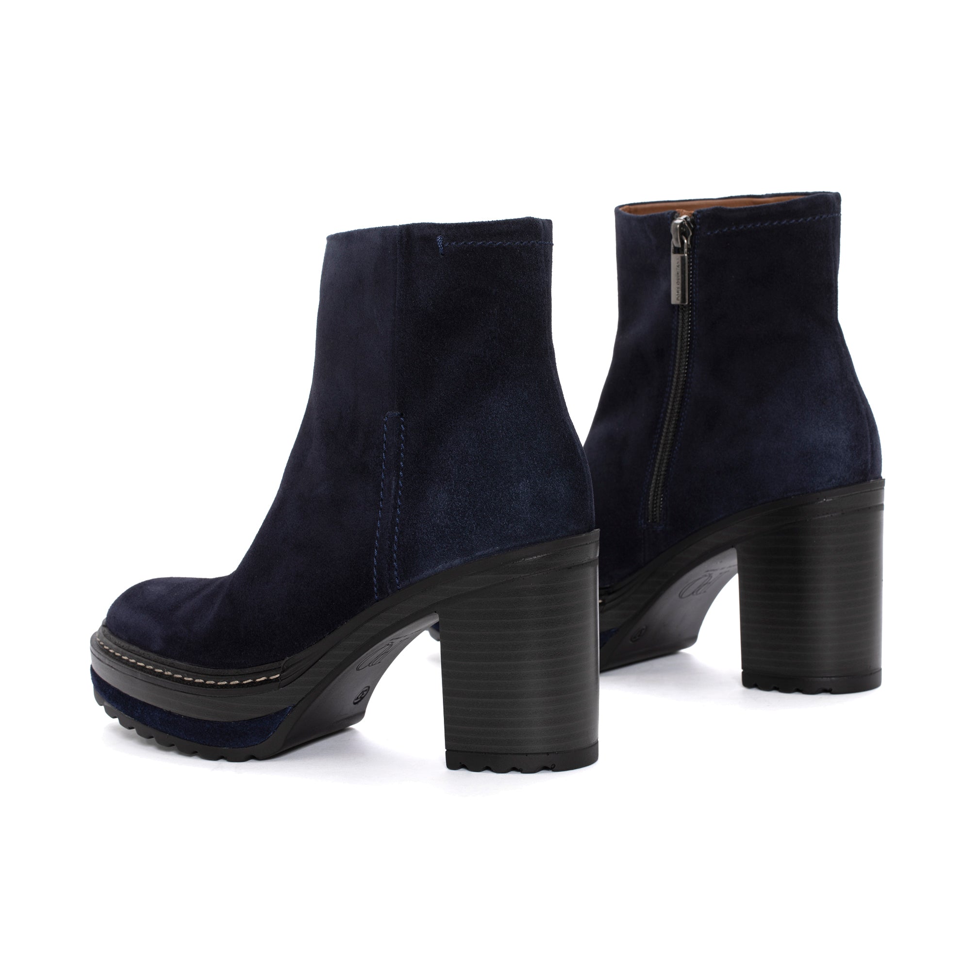 BOTIN TACON OLIVIA VELOUR OCEANO