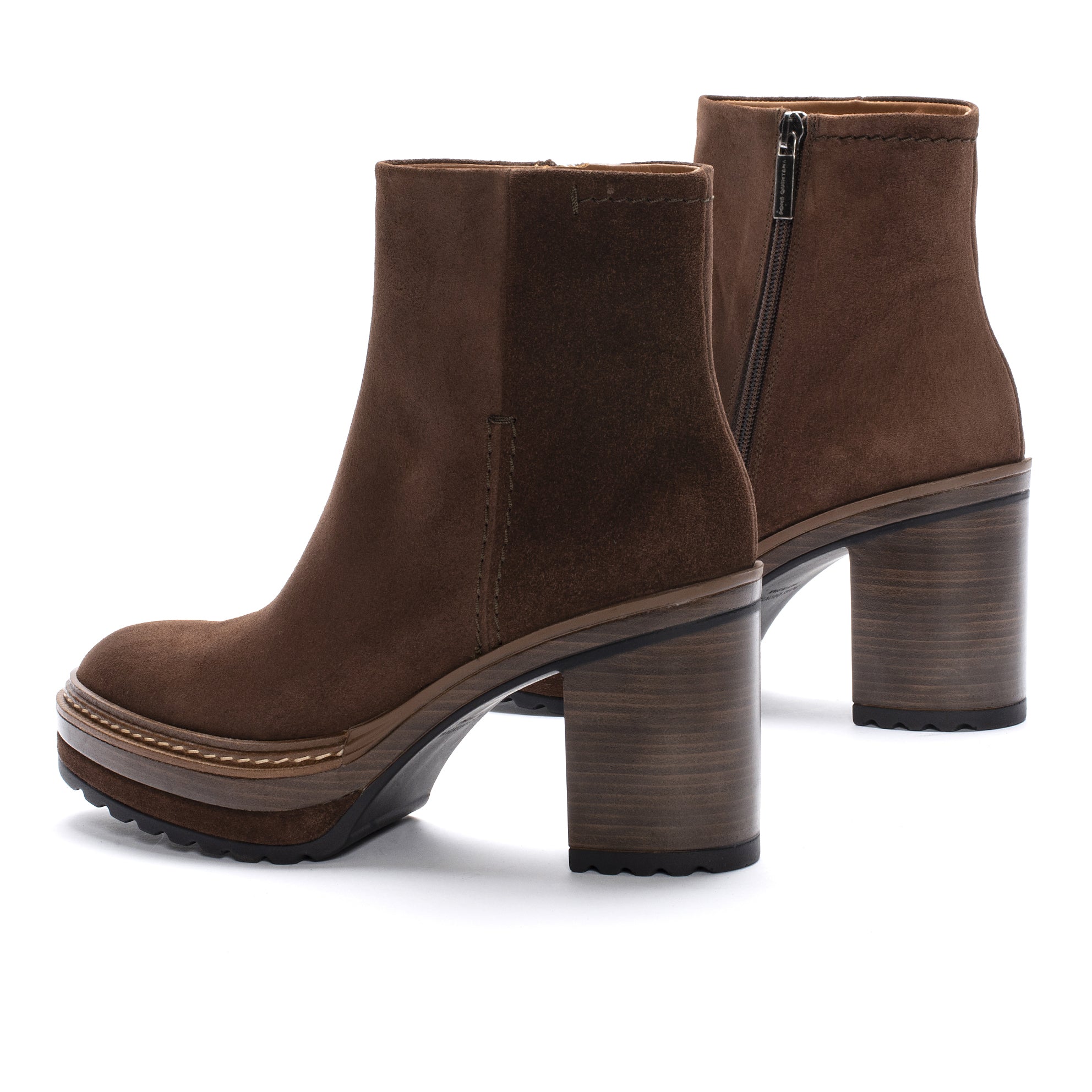 OLIVIA VELOR EBANO HEEL BOOT