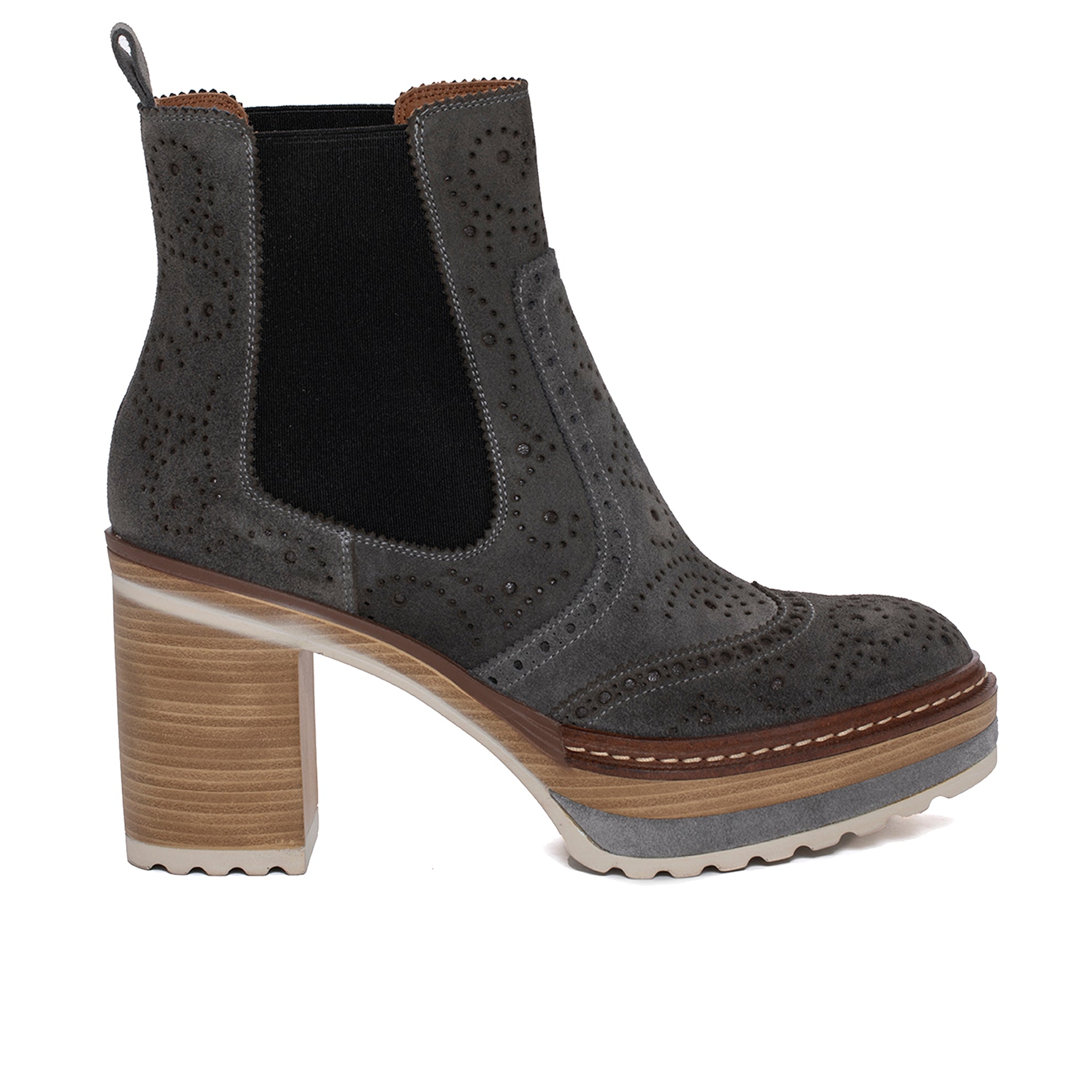 BOOT HEEL OLIVIA VELOR PELTRO