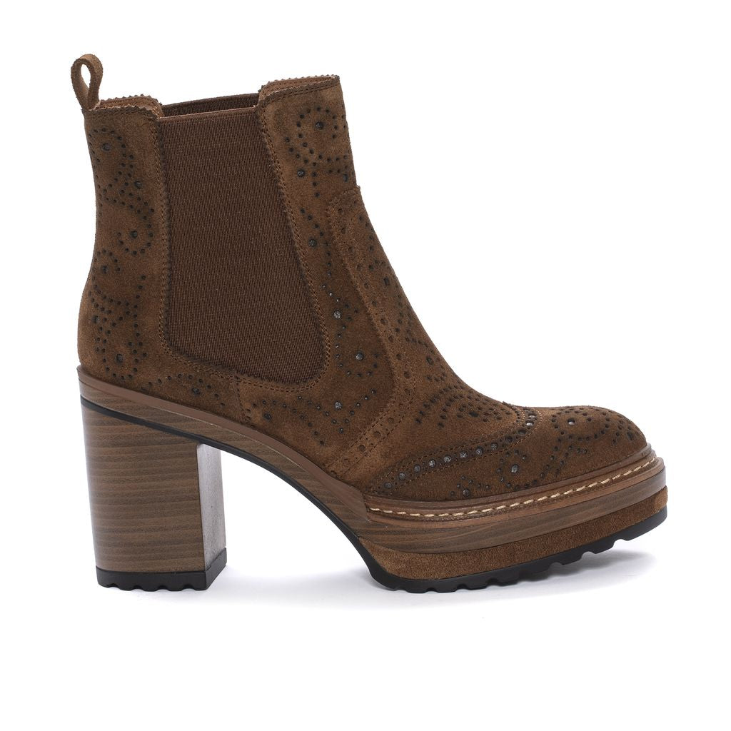 BOTIN TACON OLIVIA VELOUR TOFFE