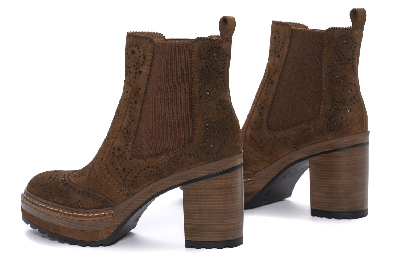 BOTIN TACON OLIVIA VELOUR TOFFE