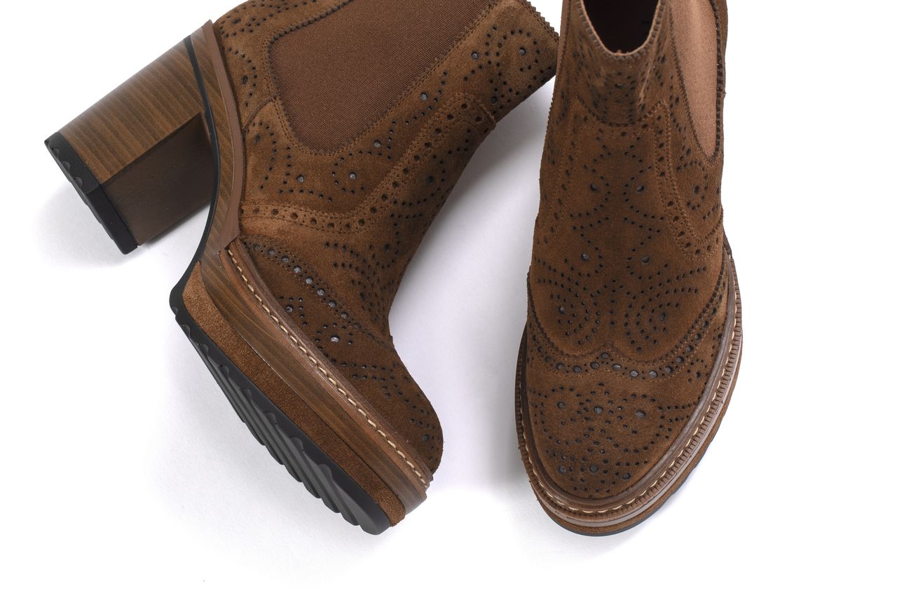 BOTIN TACON OLIVIA VELOUR TOFFE