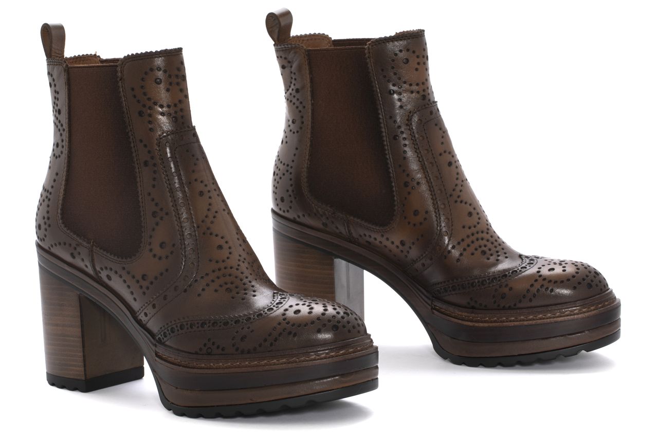 BOTIN TACON OLIVIA BABY CALF CUERO