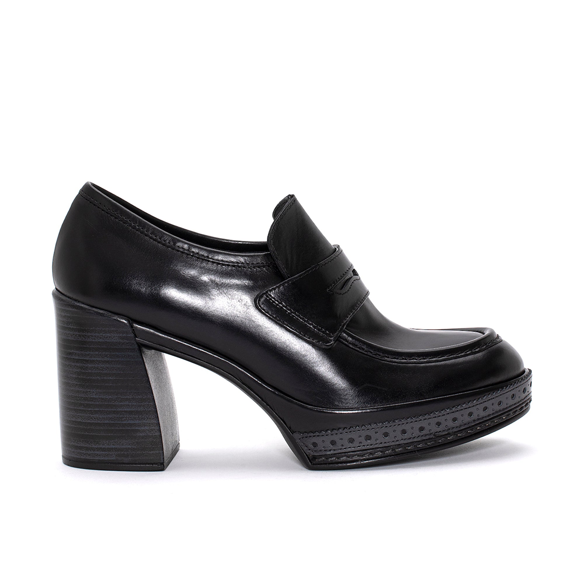 AMELIA NEPAL BLACK HEEL SHOE