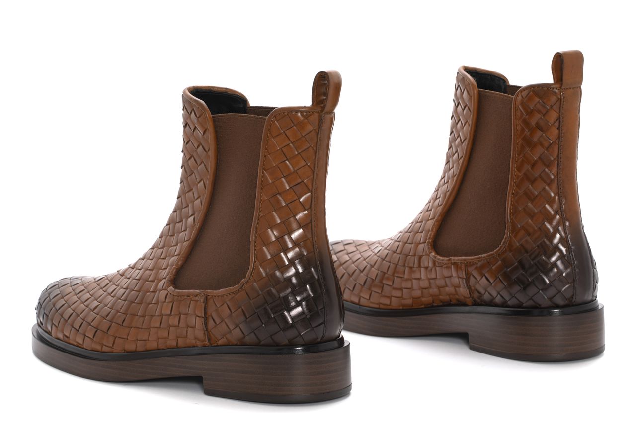 BOTIN PLANO SELINE TRENZADO 8MM NEPAL LEGNO