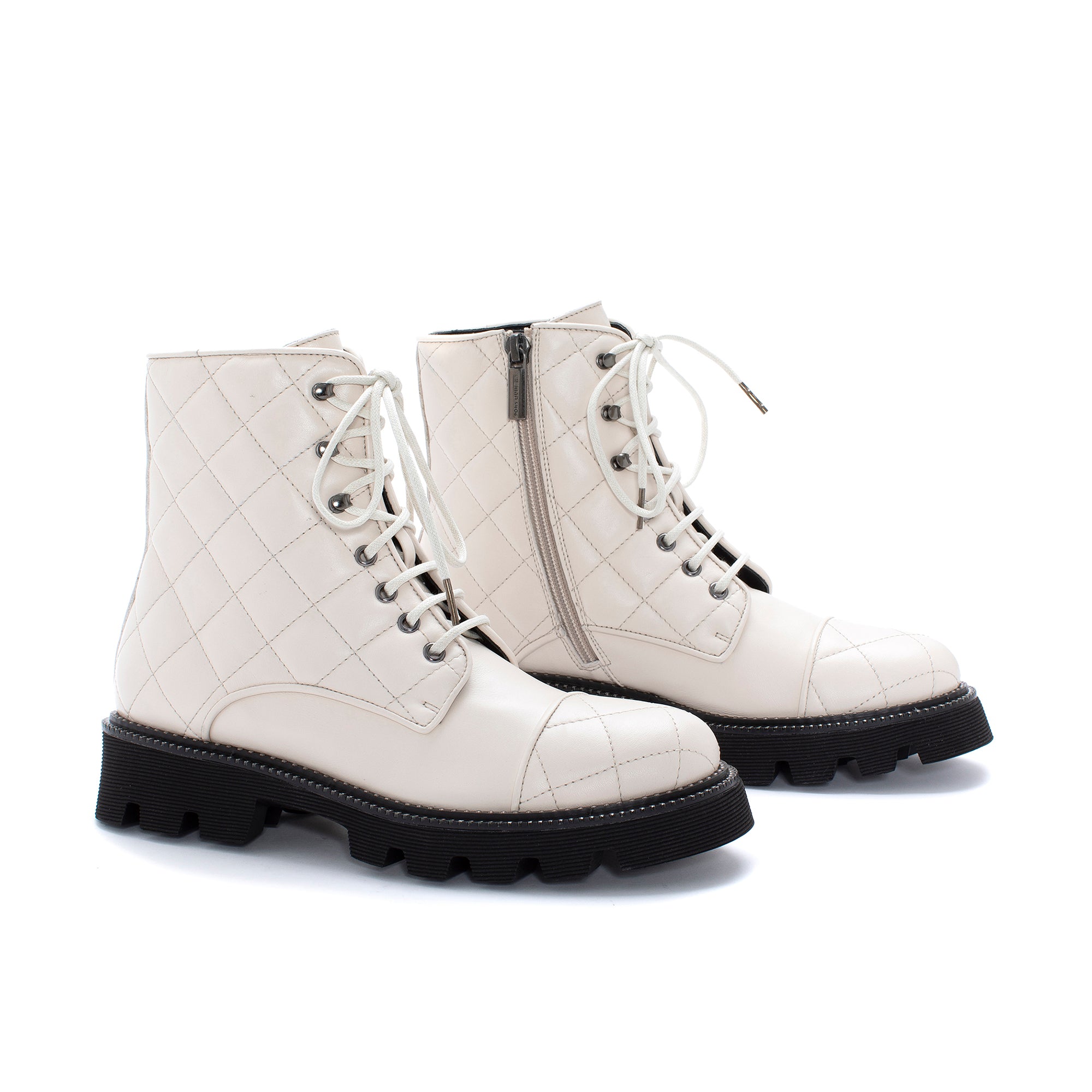 BOTIN PLANO ALYSON PIUMA HIELO