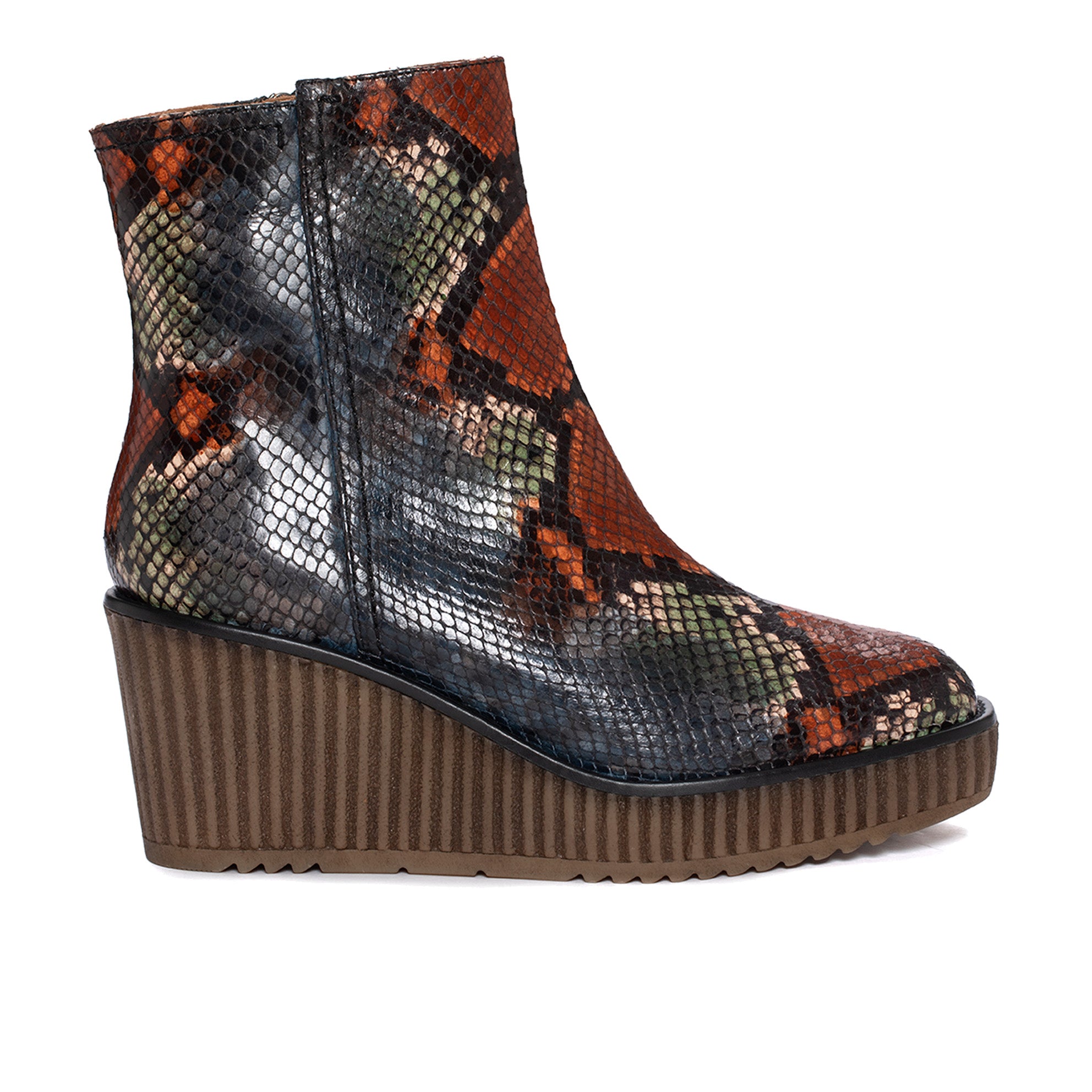 BOTIN PLATAFORMA CLAUDIA PYTON MULTI