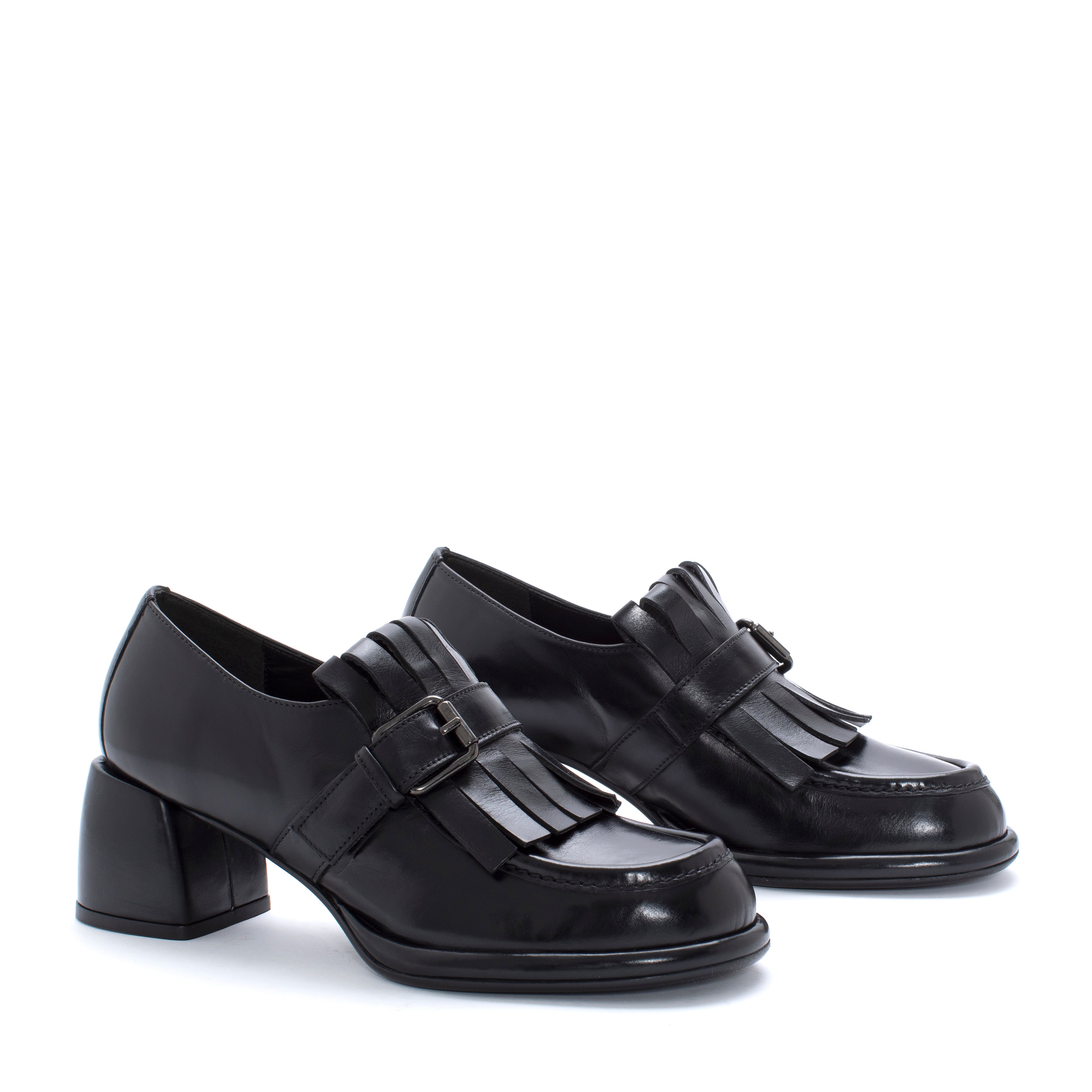 EMILIA NEPAL BLACK HEEL SHOE